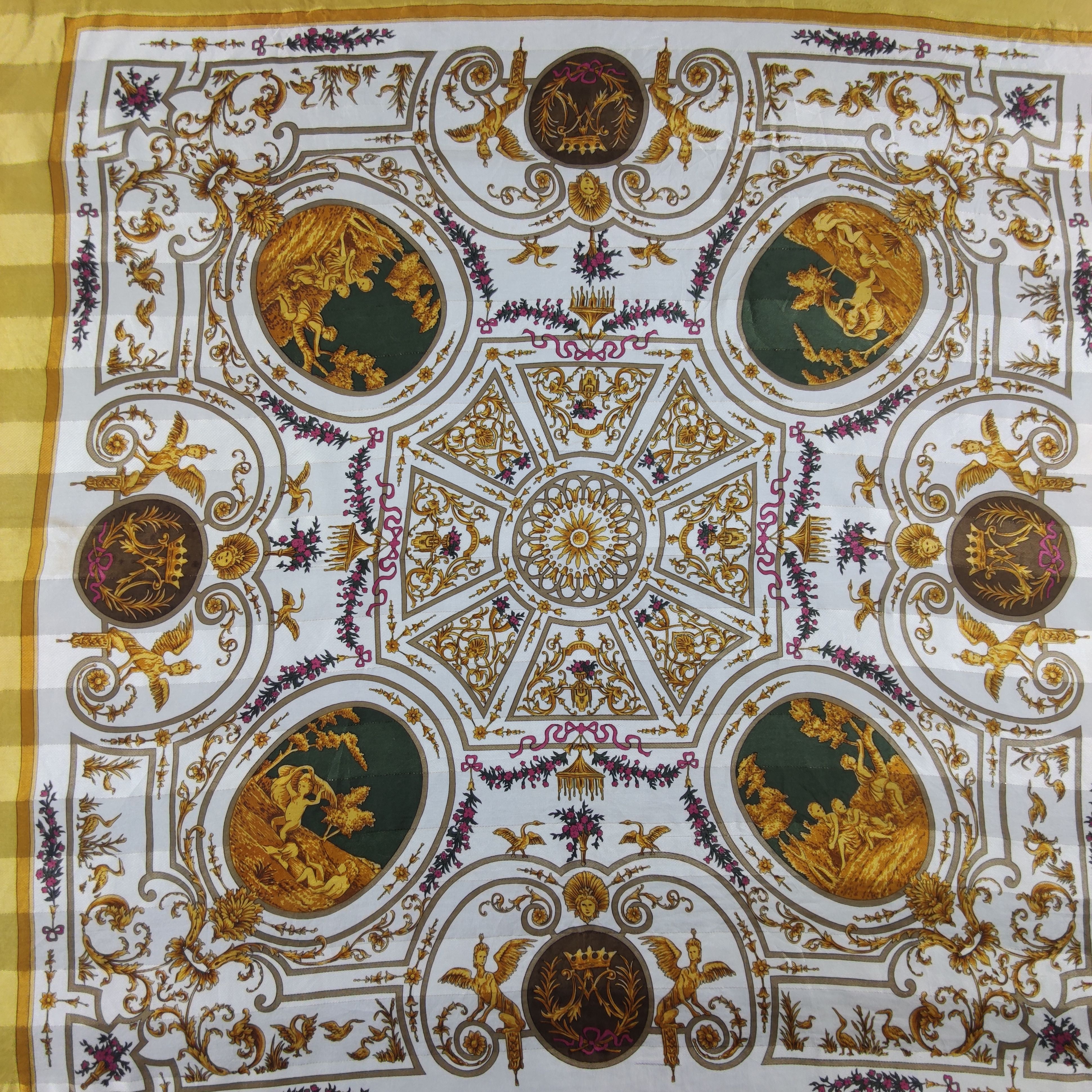 Lancel × Vintage Lancel Silk Scarf Size ONE SIZE - 4 Thumbnail