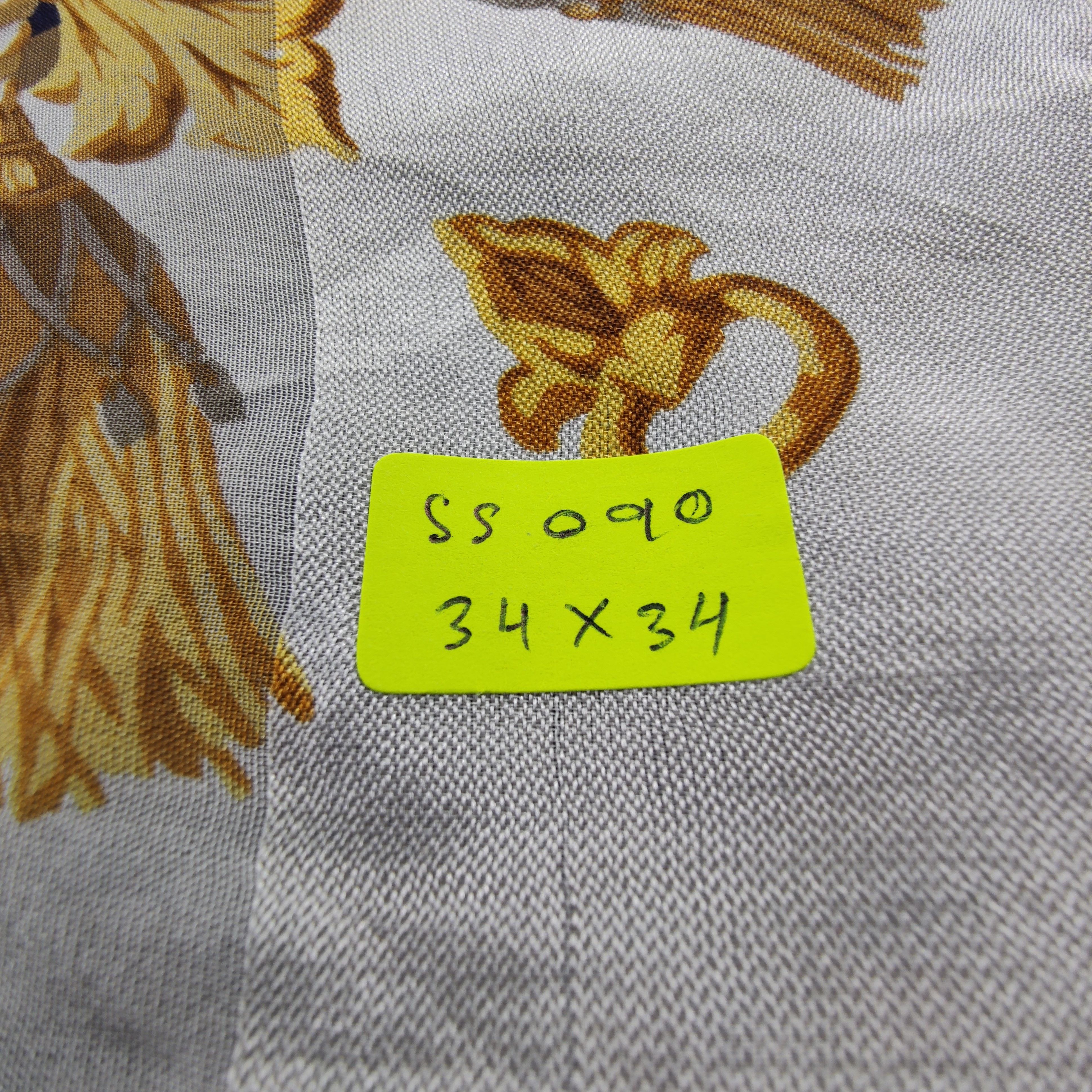 Vintage Luciano Soprani Silk Scarf Size ONE SIZE - 6 Thumbnail