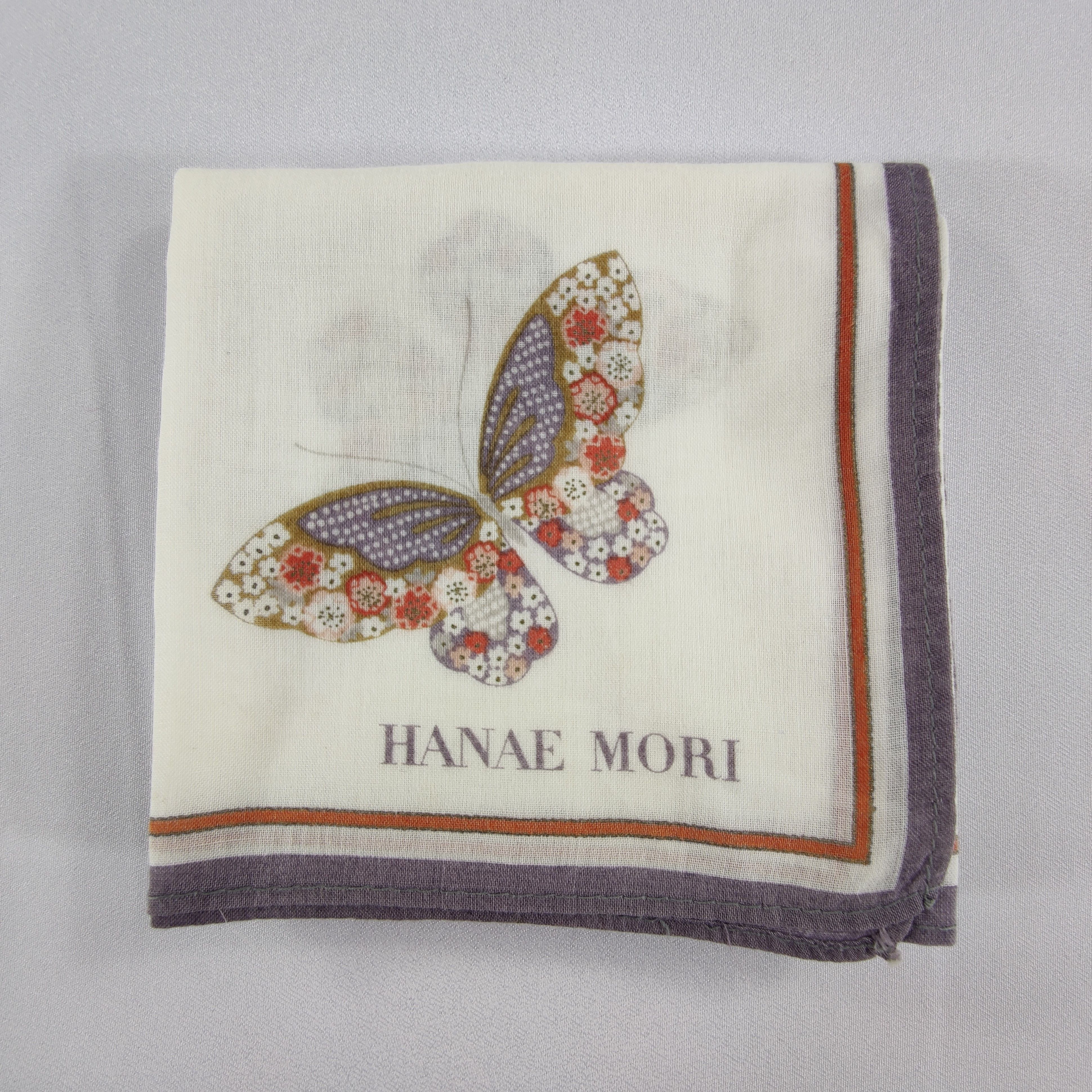 Hanae Mori Hanae Mori Handkerchief/Neckerchief/Bandana HC340 Size ONE SIZE - 4 Thumbnail