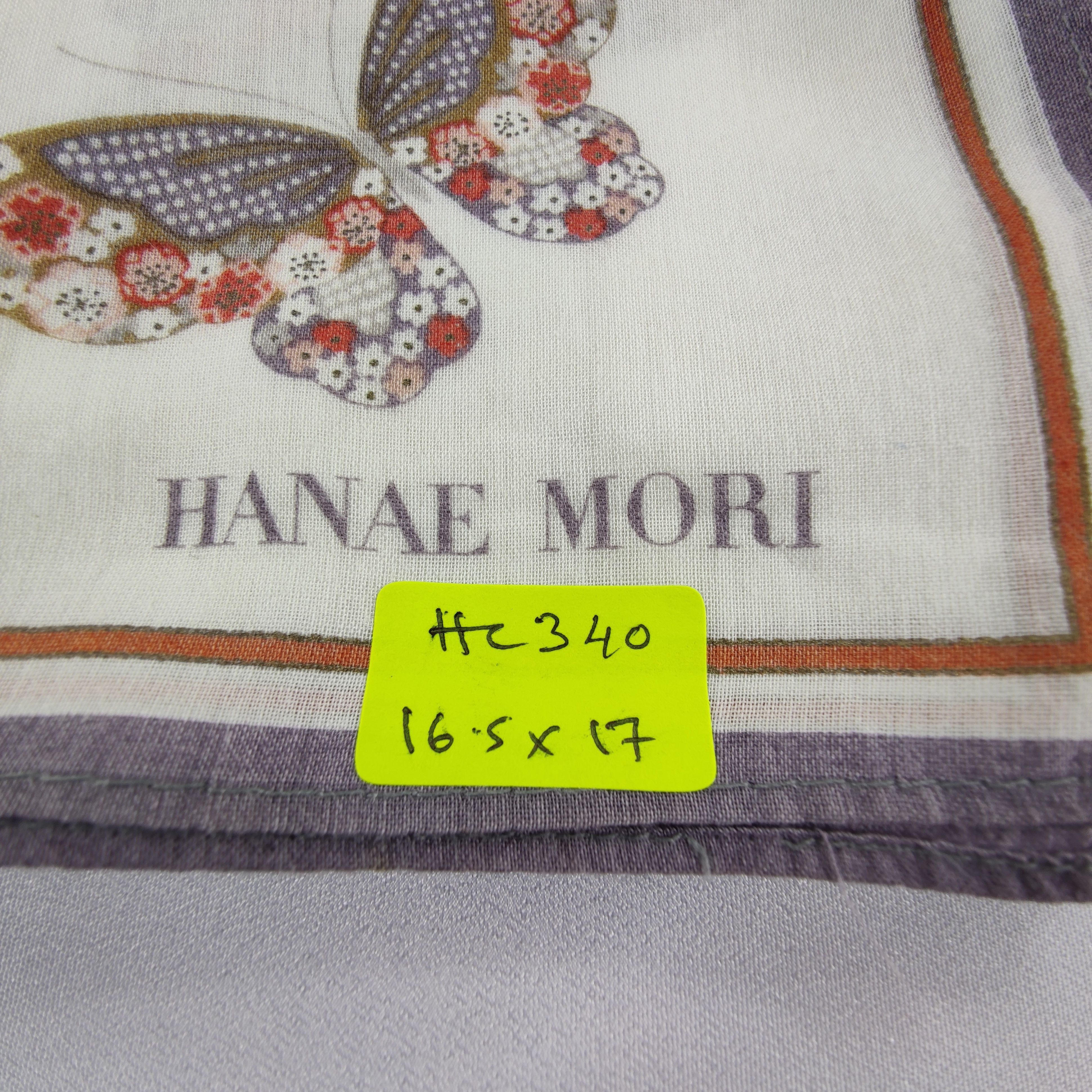 Hanae Mori Hanae Mori Handkerchief/Neckerchief/Bandana HC340 Size ONE SIZE - 5 Thumbnail