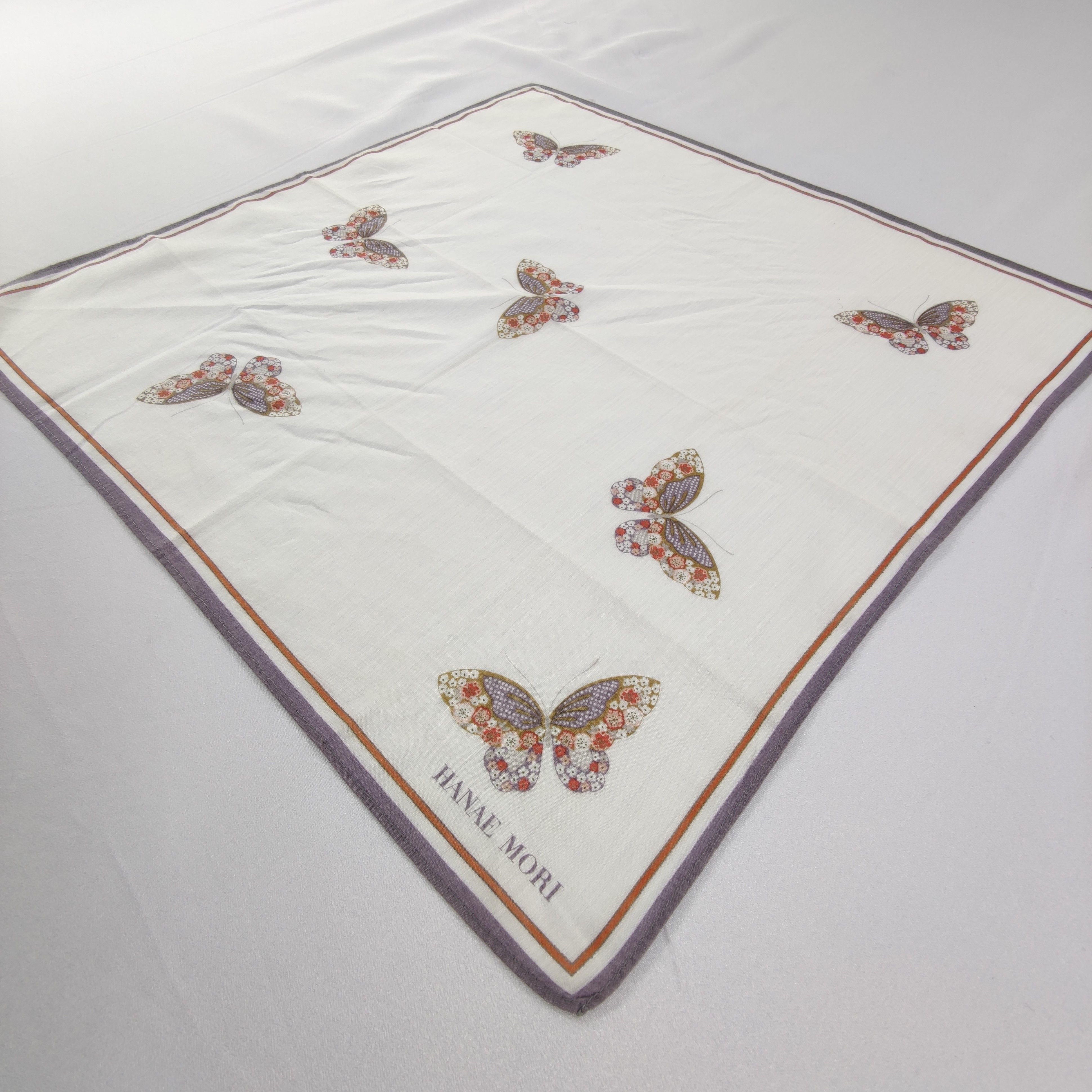 Hanae Mori Hanae Mori Handkerchief/Neckerchief/Bandana HC340 Size ONE SIZE - 3 Thumbnail