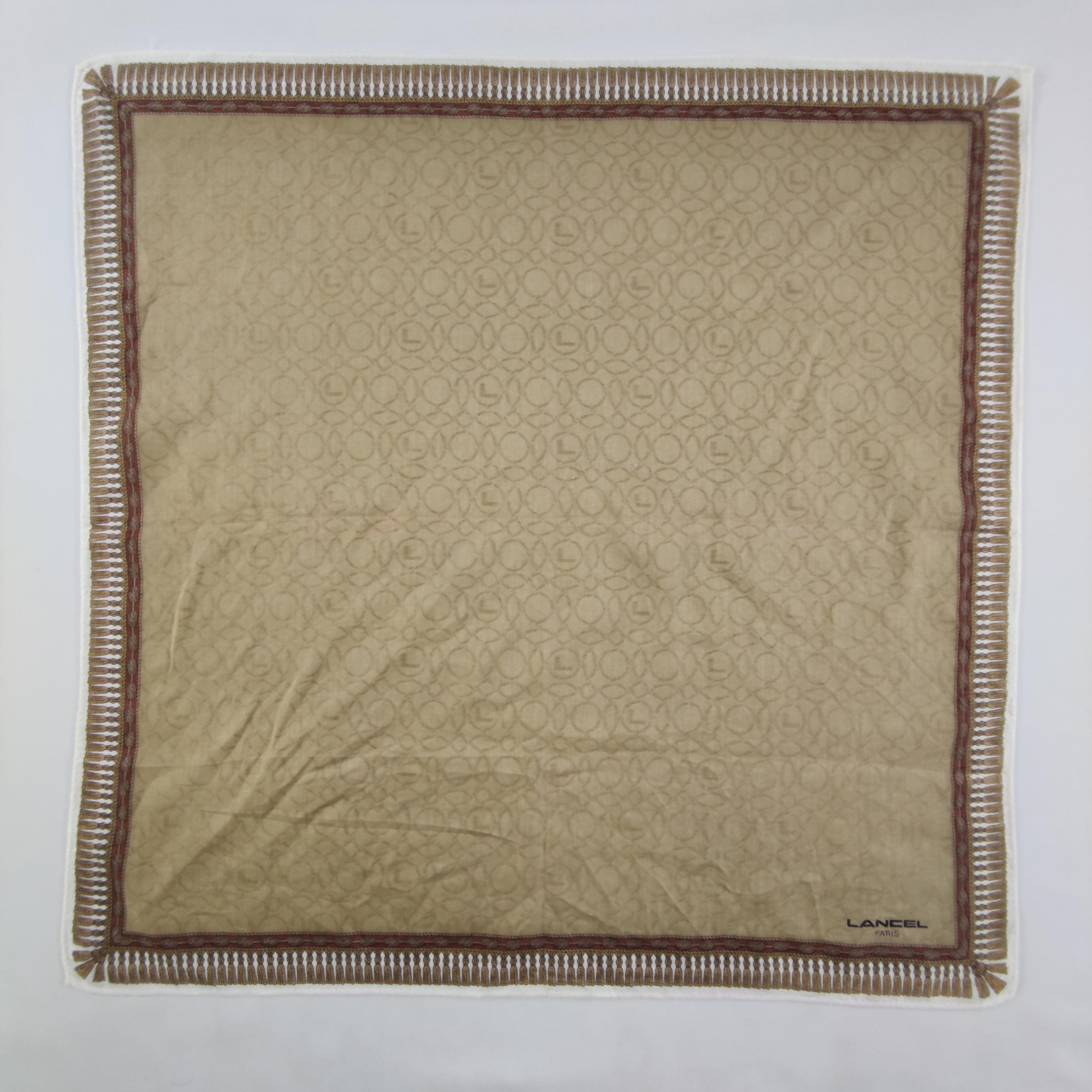 Lancel × Vintage Lancel Handkerchief/Neckerchief/Bandana HC147 Size ONE SIZE - 2 Thumbnail