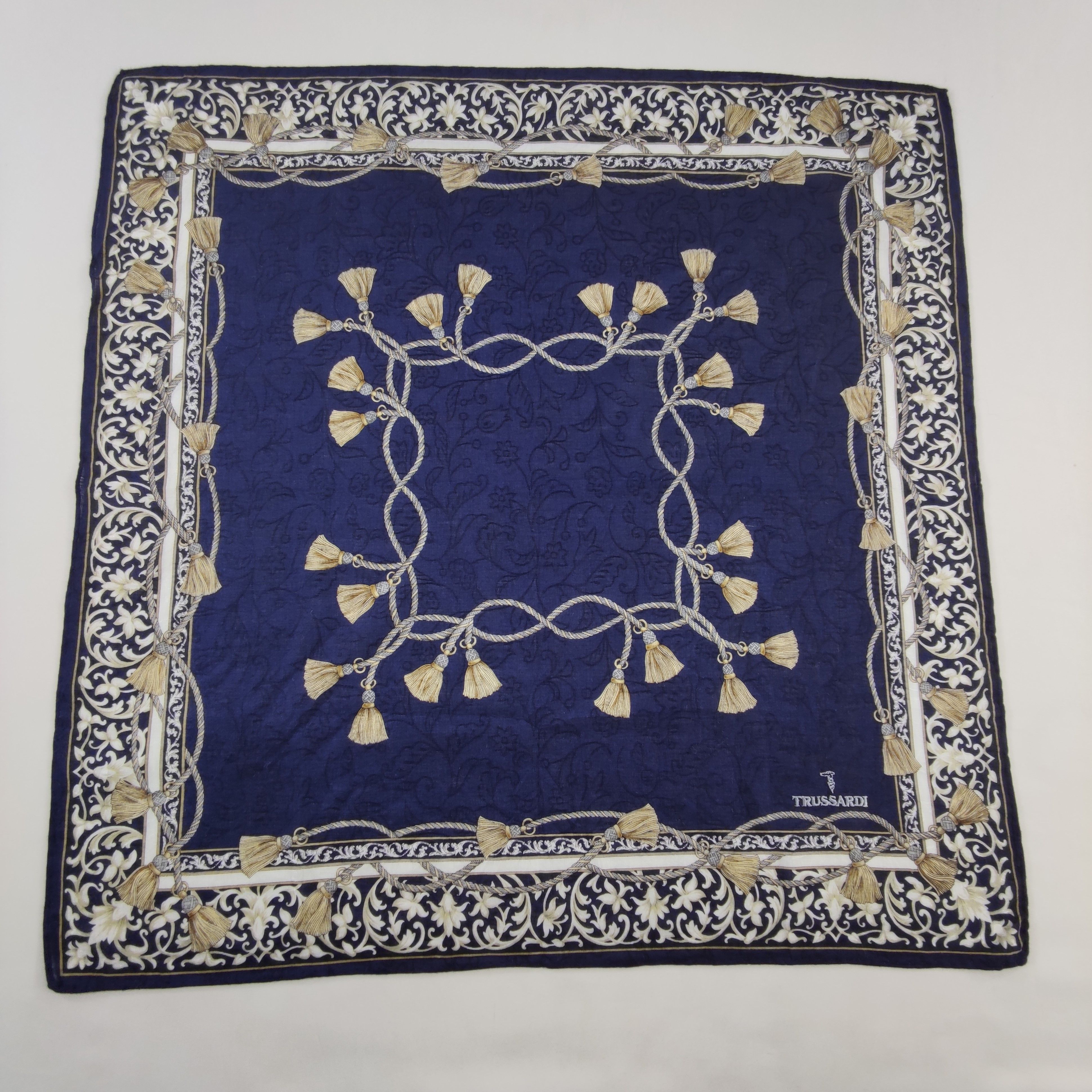 Trussardi Trussardi Handkerchief /Neckerchief /Bandana HC011 Size ONE SIZE - 2 Thumbnail