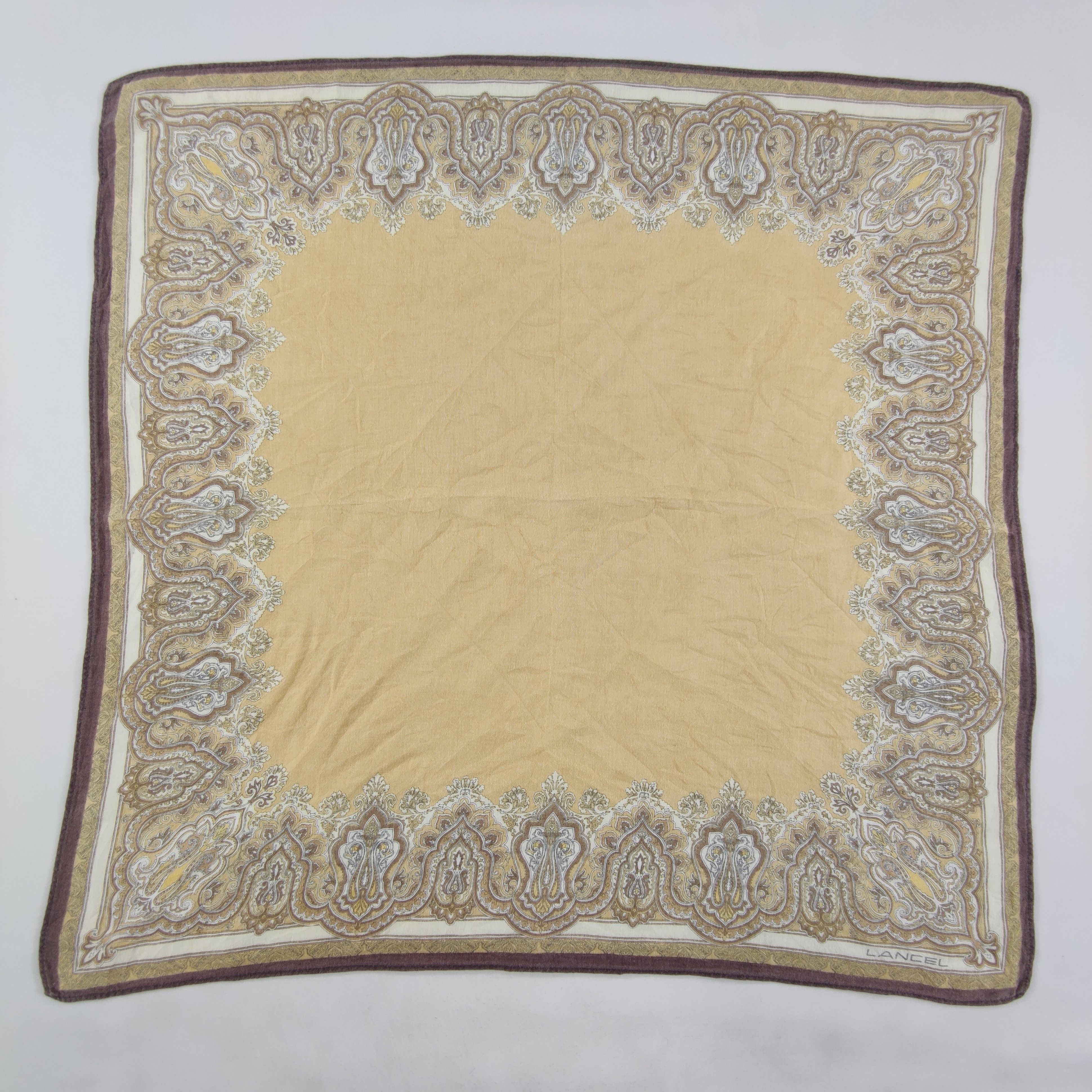 Lancel × Vintage Lancel Handkerchief/Neckerchief/Bandana HC151 Size ONE SIZE - 2 Thumbnail