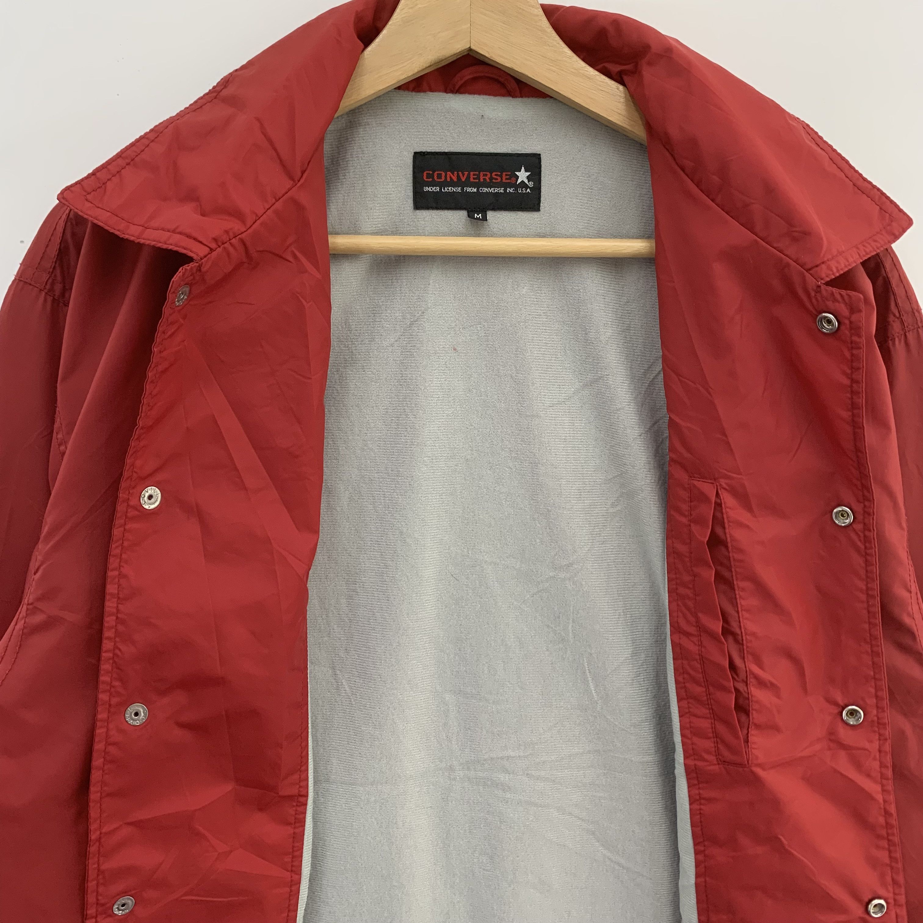 Converse Converse Jacket Windbreaker Red Jacket Size US M / EU 48-50 / 2 - 7 Thumbnail