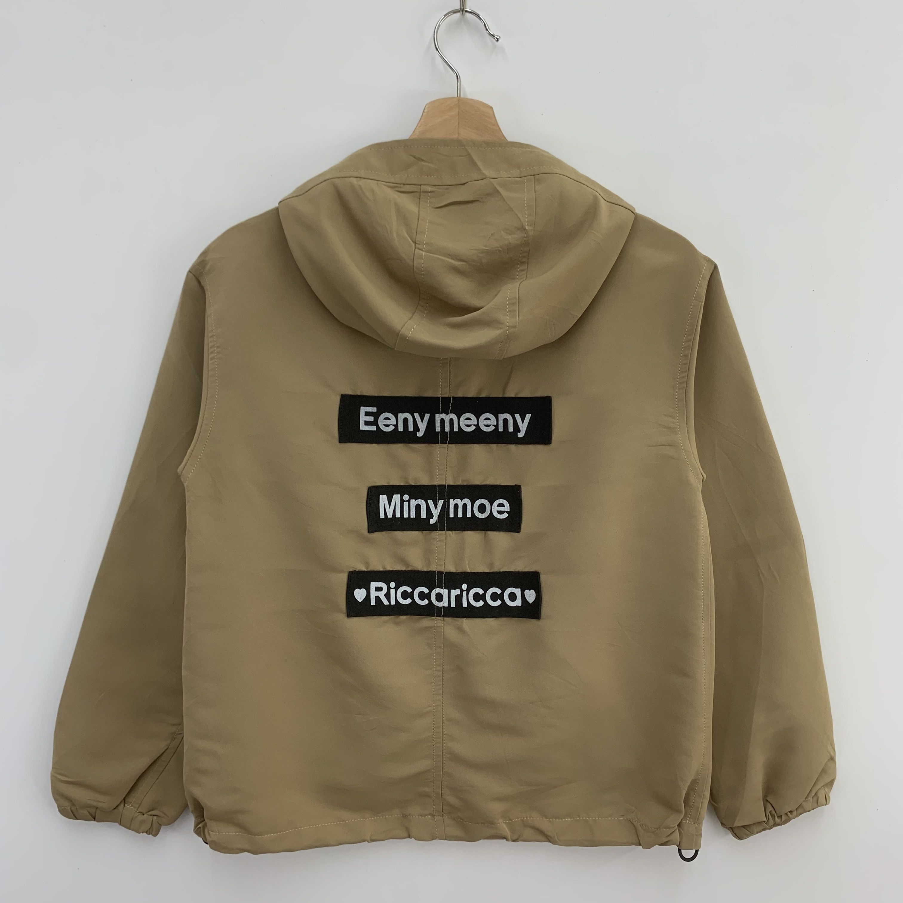 Japanese Brand Ricca Ricca Jacket Hoodie | Windbreaker Jacket Size US S / EU 44-46 / 1 - 7 Thumbnail