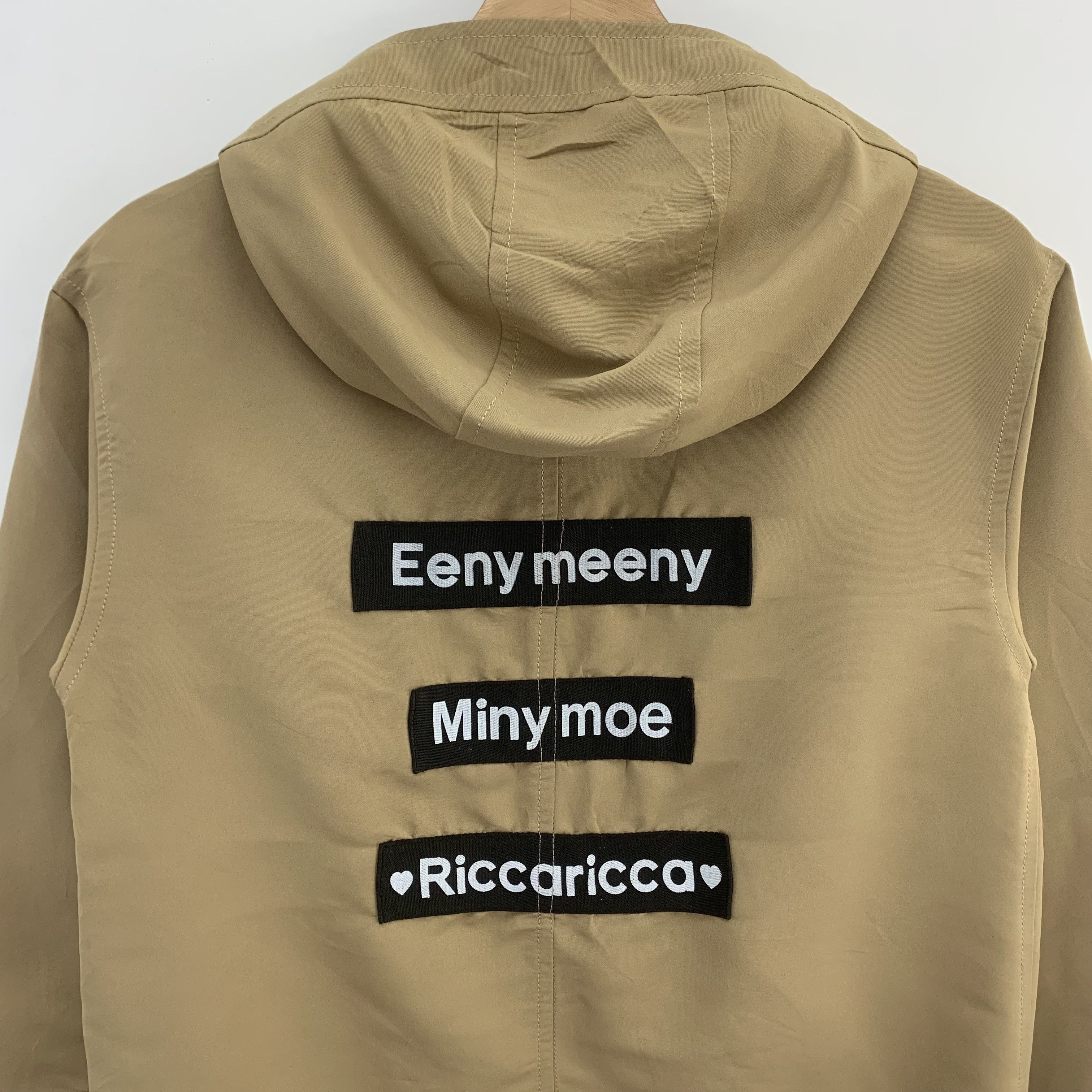 Japanese Brand Ricca Ricca Jacket Hoodie | Windbreaker Jacket Size US S / EU 44-46 / 1 - 8 Thumbnail