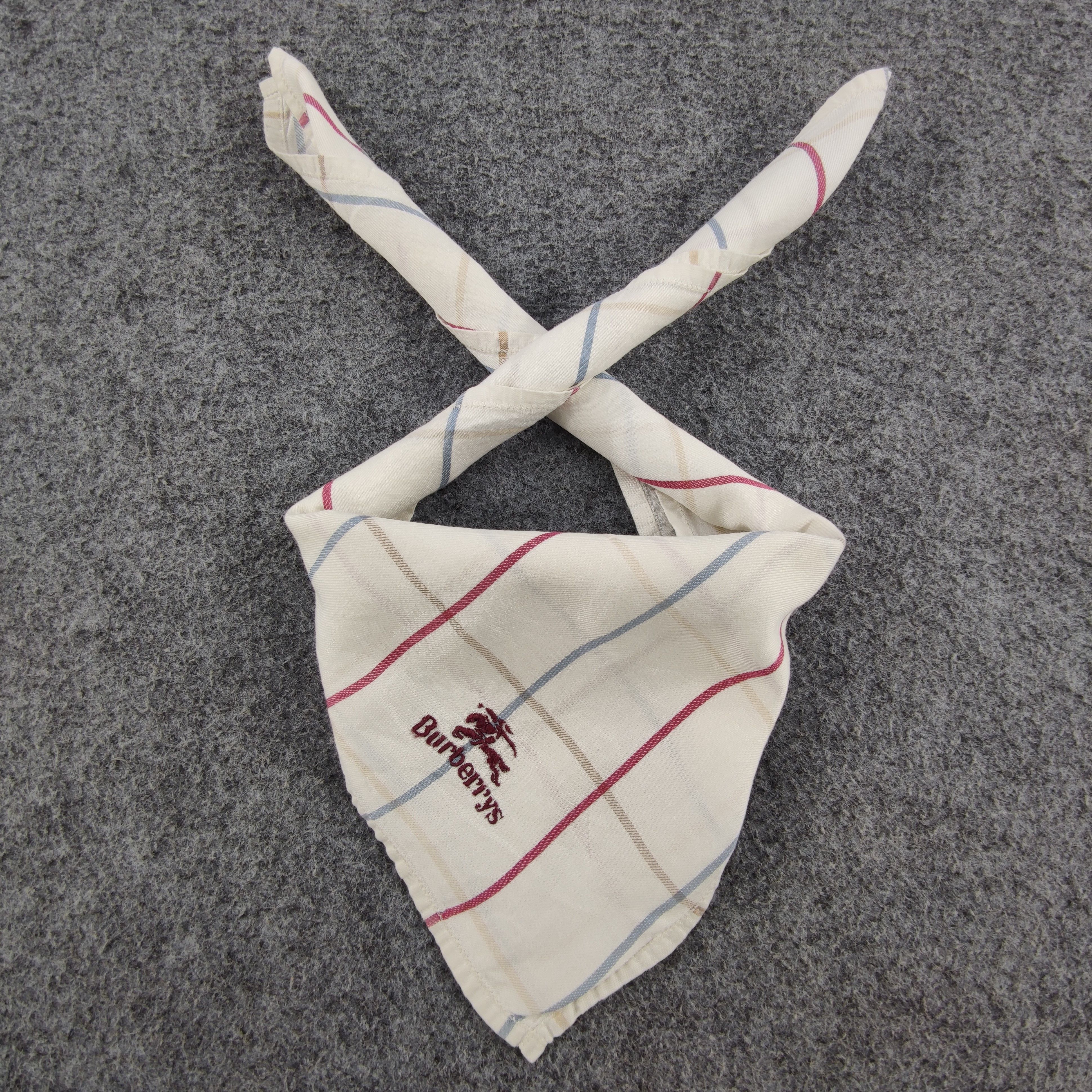 Burberry × Vintage Burberry Handkerchief/Neckerchief/Bandana Size ONE SIZE - 1 Thumbnail