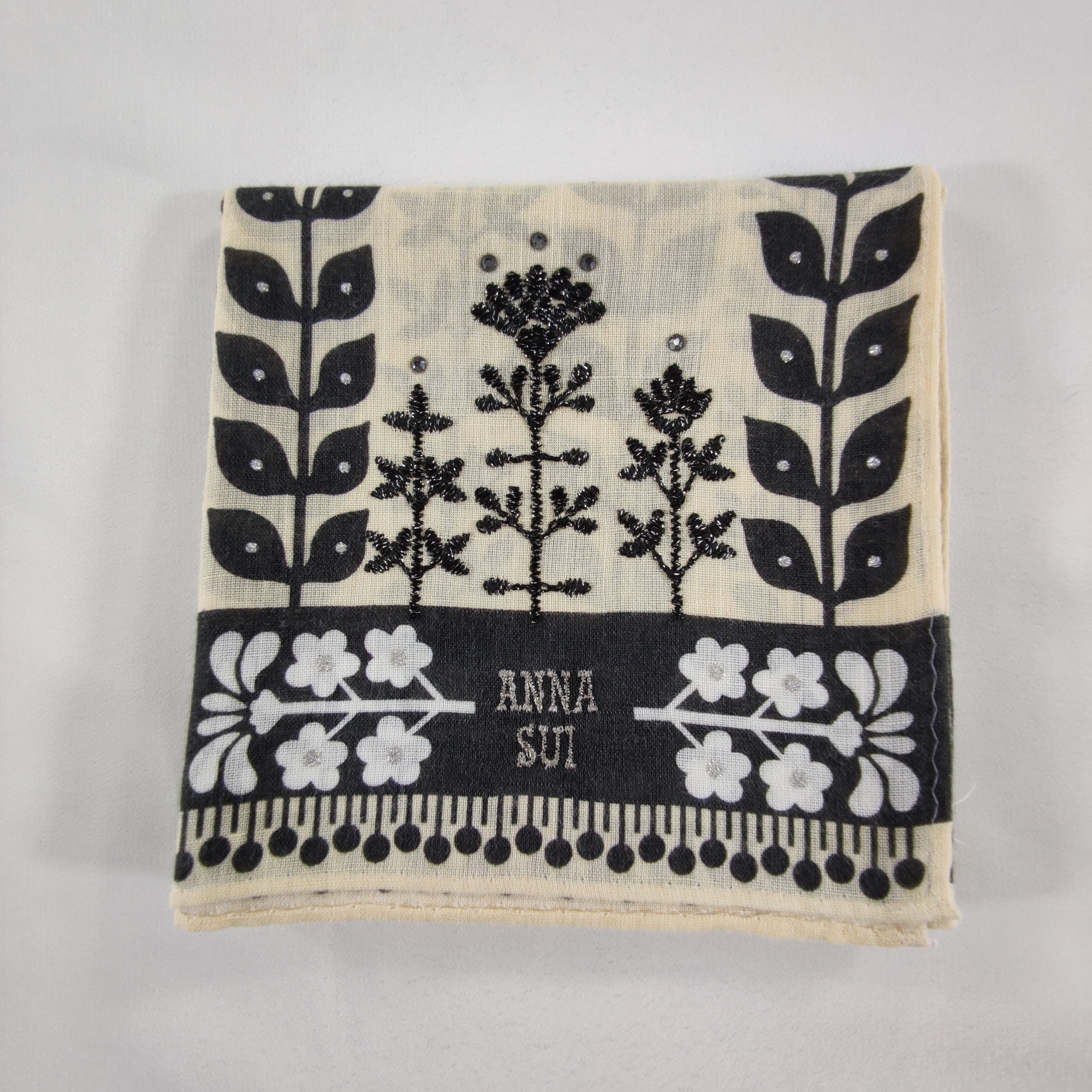 Anna Sui × Vintage Anna Sui Handkerchief/Neckerchief/Bandana Size ONE SIZE - 4 Thumbnail