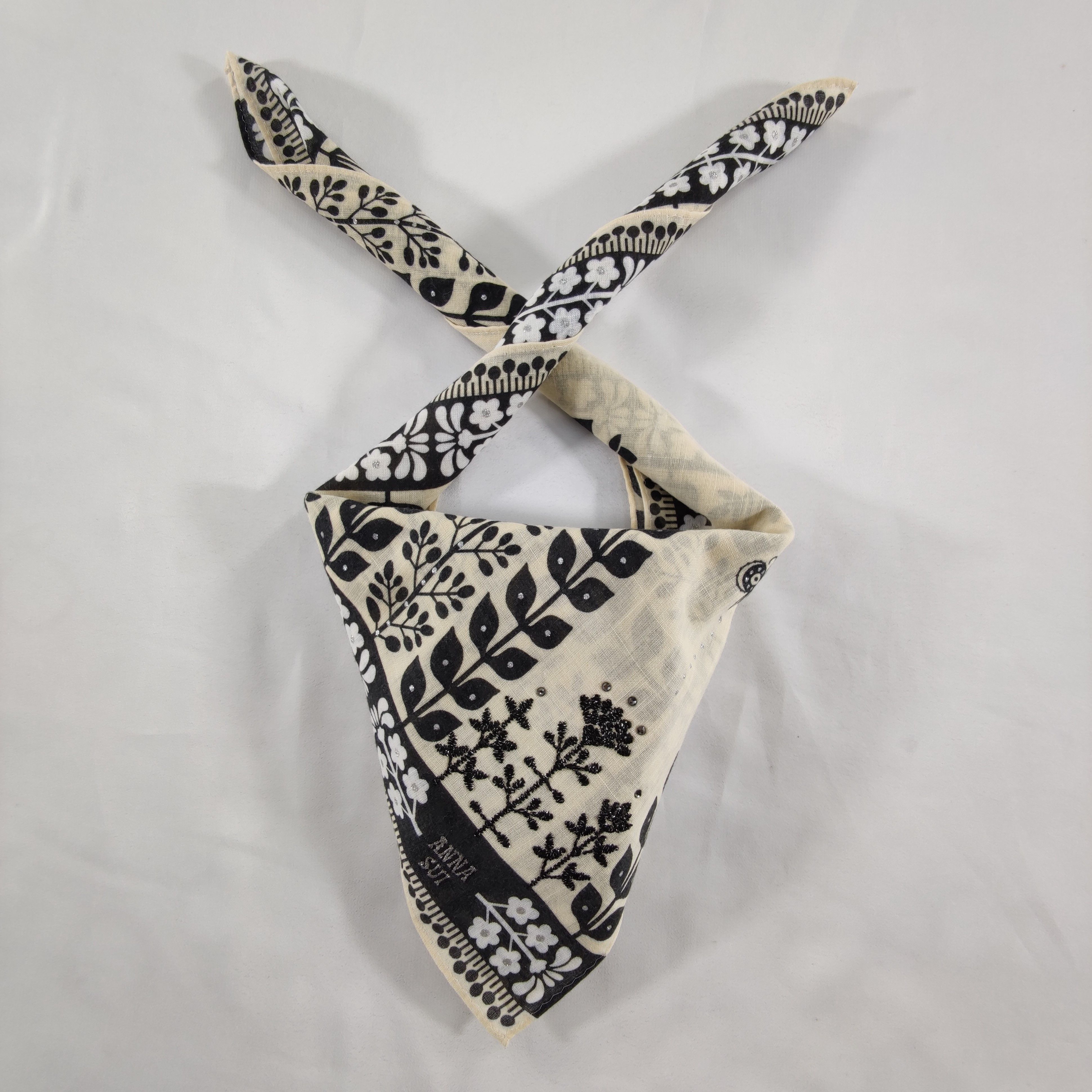 Anna Sui × Vintage Anna Sui Handkerchief/Neckerchief/Bandana Size ONE SIZE - 1 Thumbnail