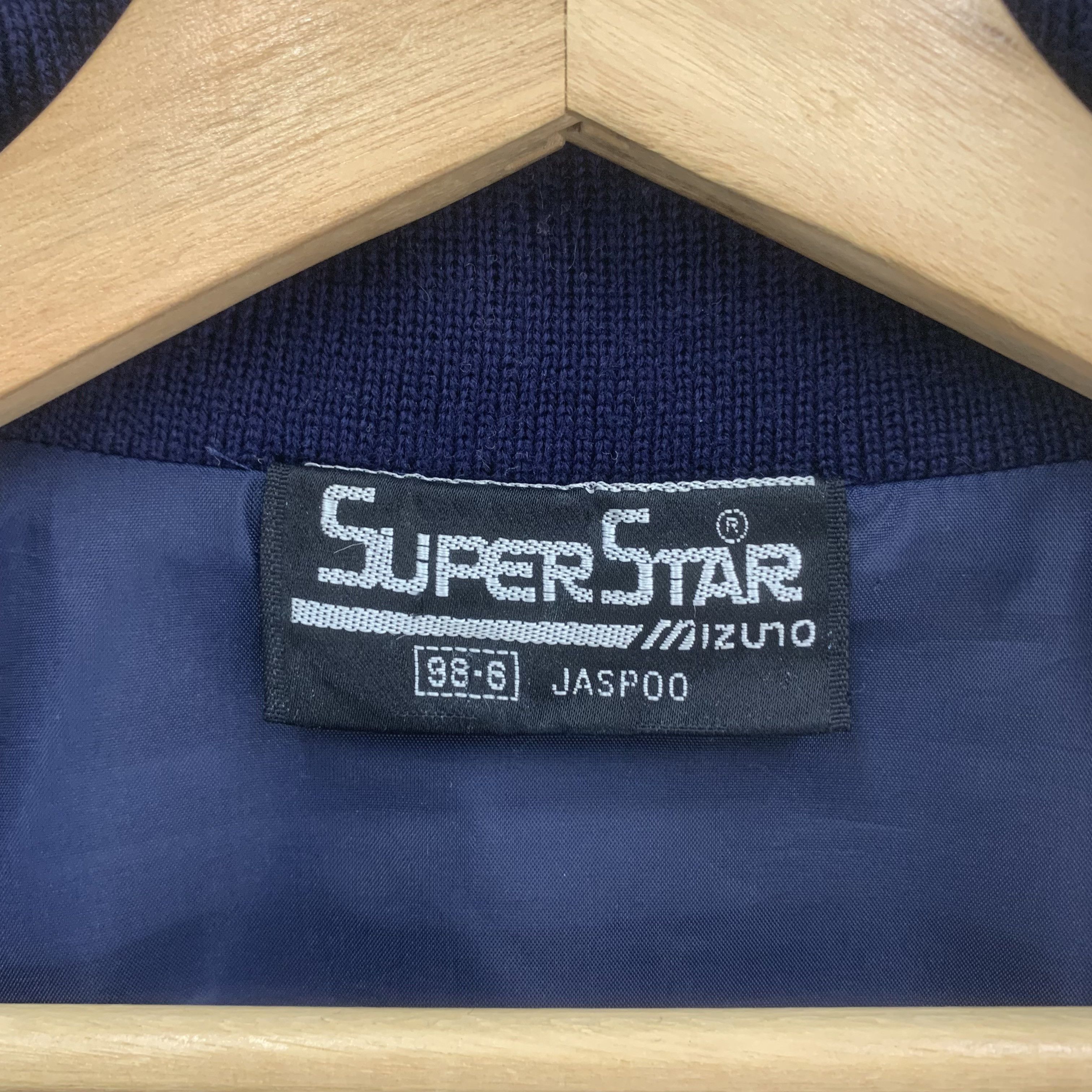 Japanese Brand Vintage 80s 90s Mizuno Super Star Jacket Windbreaker Size US L / EU 52-54 / 3 - 11 Thumbnail