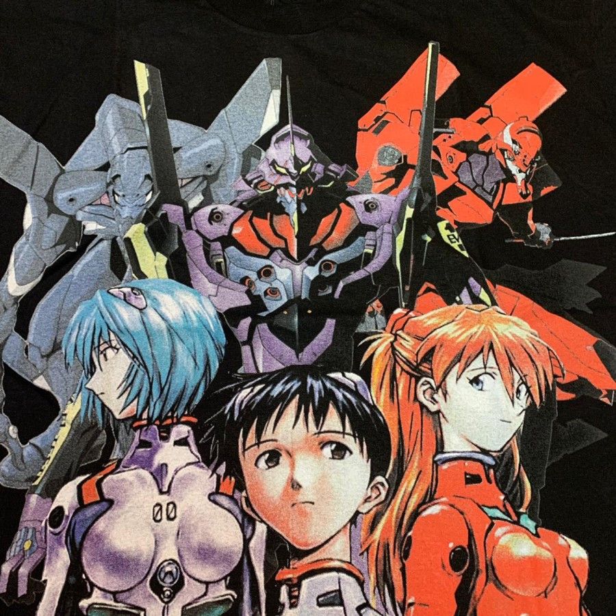 Evangelion Washed Tees - New Old Stock