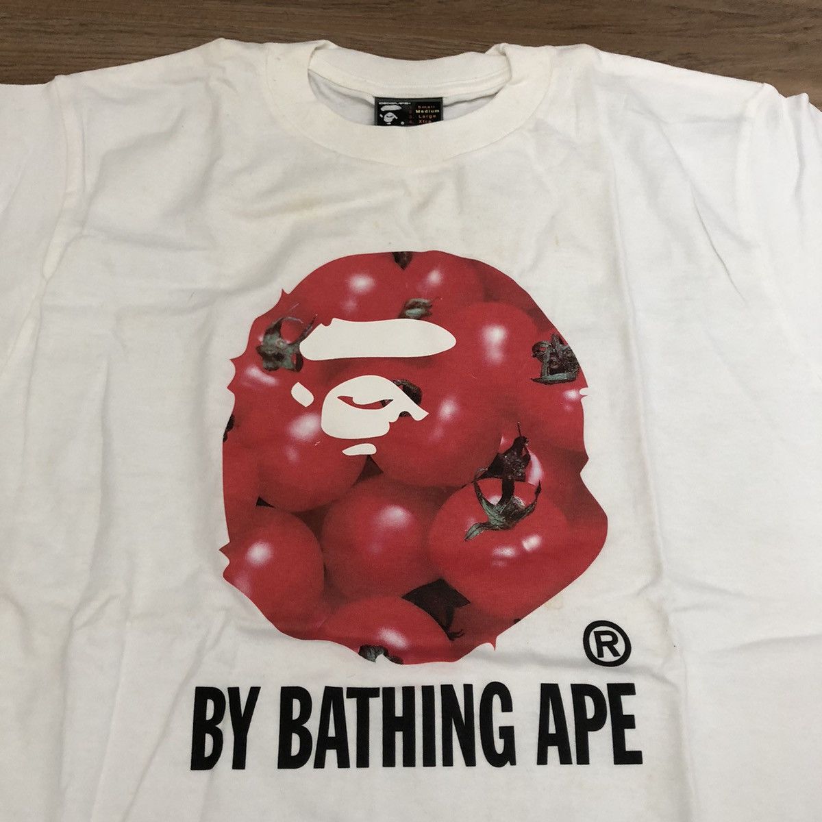 Bape × Nigo Rare A Bathing Ape Tomato Head Ape Shirt Camo 2003 Size US M / EU 48-50 / 2 - 1 Thumbnail