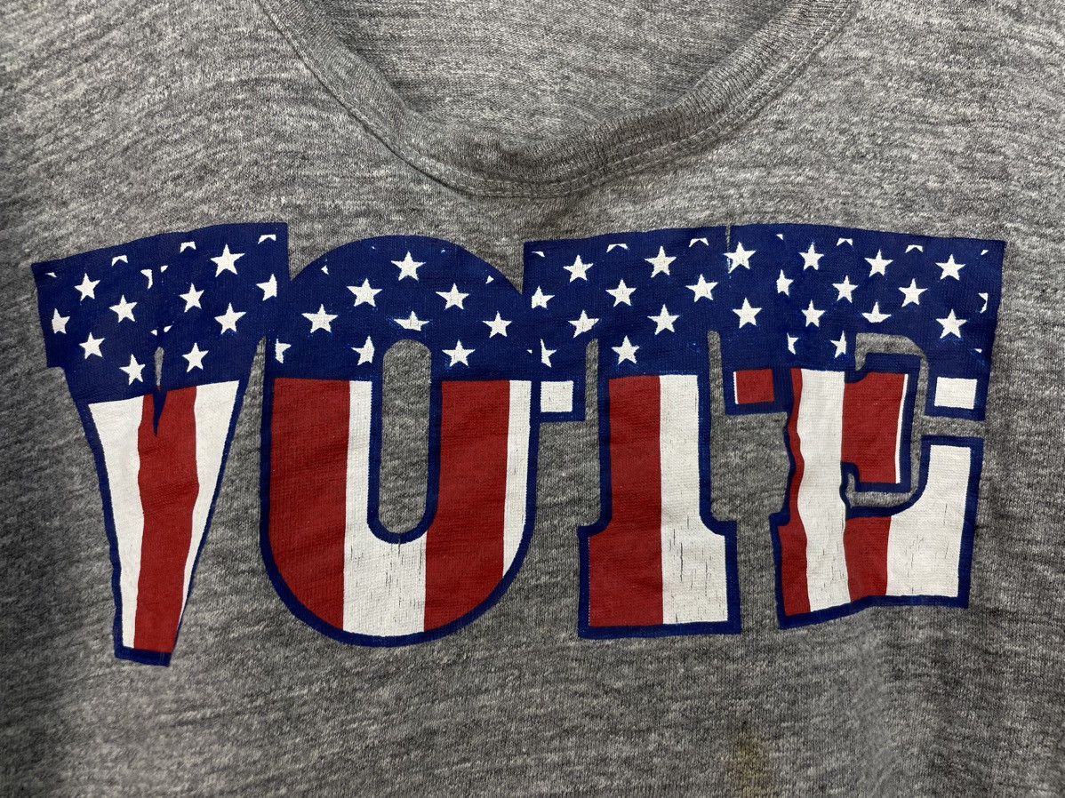 Vintage Vintage 60s “VOTE” rayon blend t shirt L Size US L / EU 52-54 / 3 - 4 Thumbnail