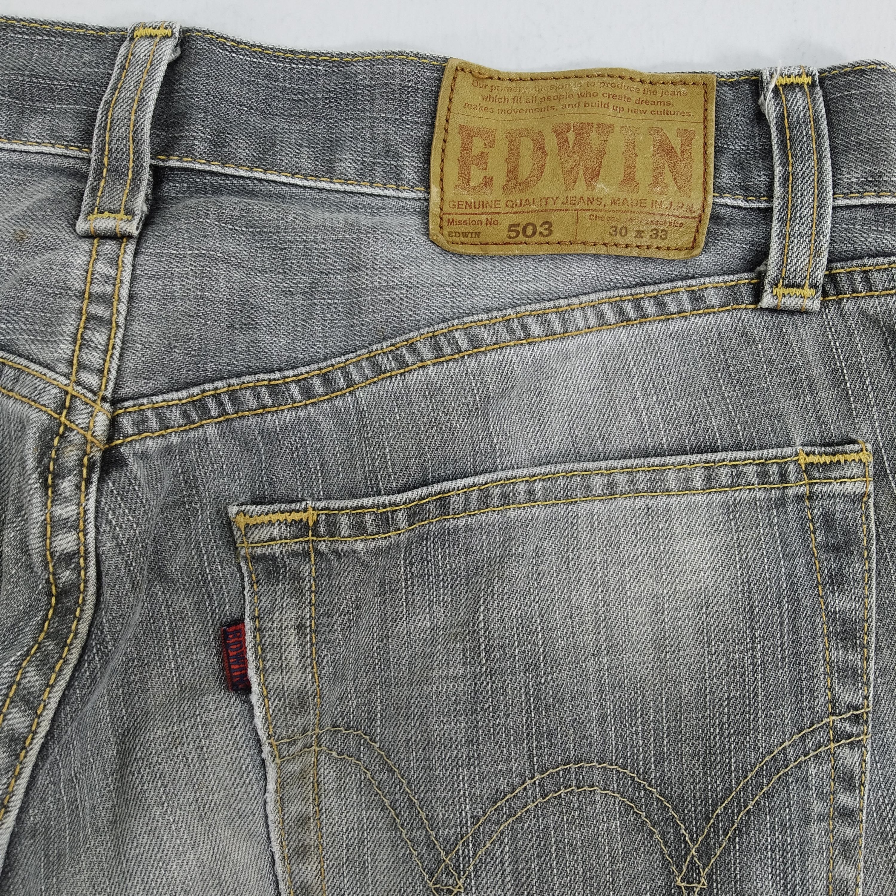 Edwin W31 Edwin 503 Denim Jeans Faded Colour Jeans Size US 31 - 8 Thumbnail