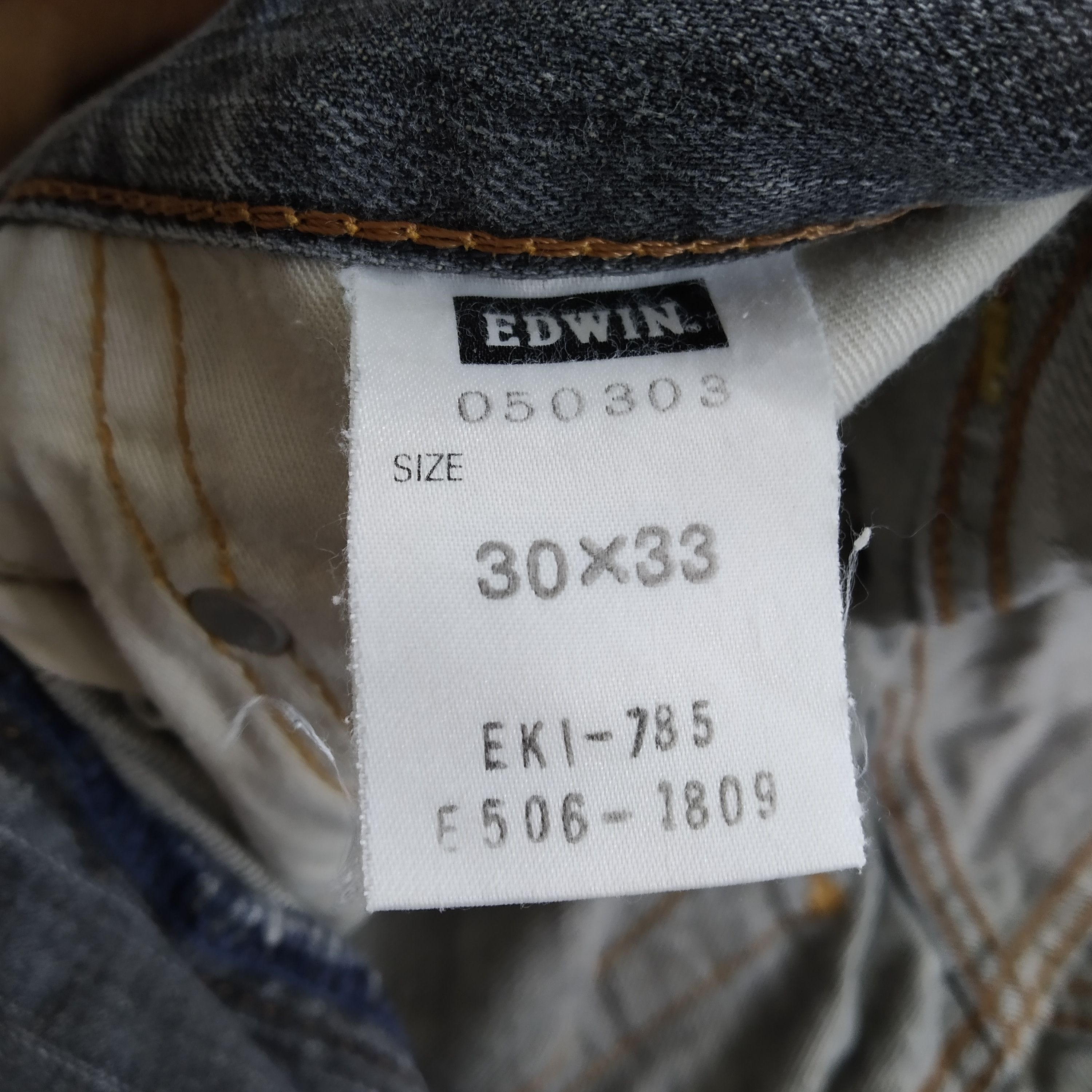 Edwin W31 Edwin 503 Denim Jeans Faded Colour Jeans Size US 31 - 13 Thumbnail