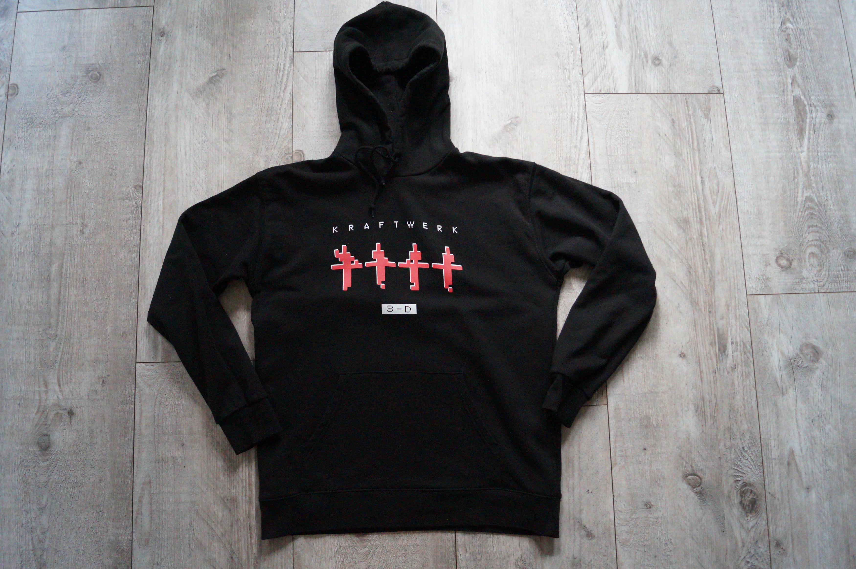 Kraftwerk Tokyo 3-D Live hoodie XL size
