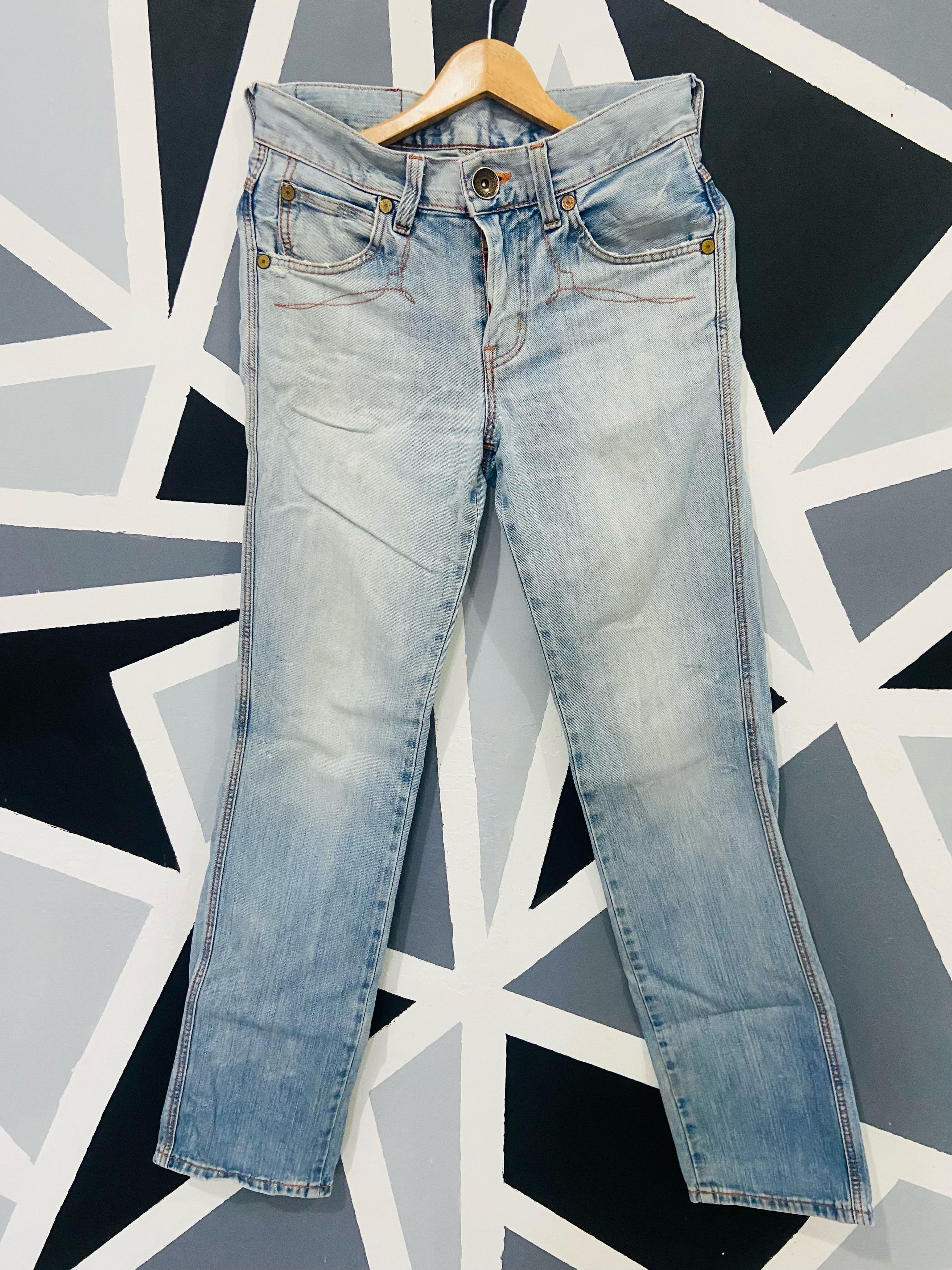 image of Distressed Denim x Edwin Vintage Edwin Btz 503 in Blue, Men's (Size 32)