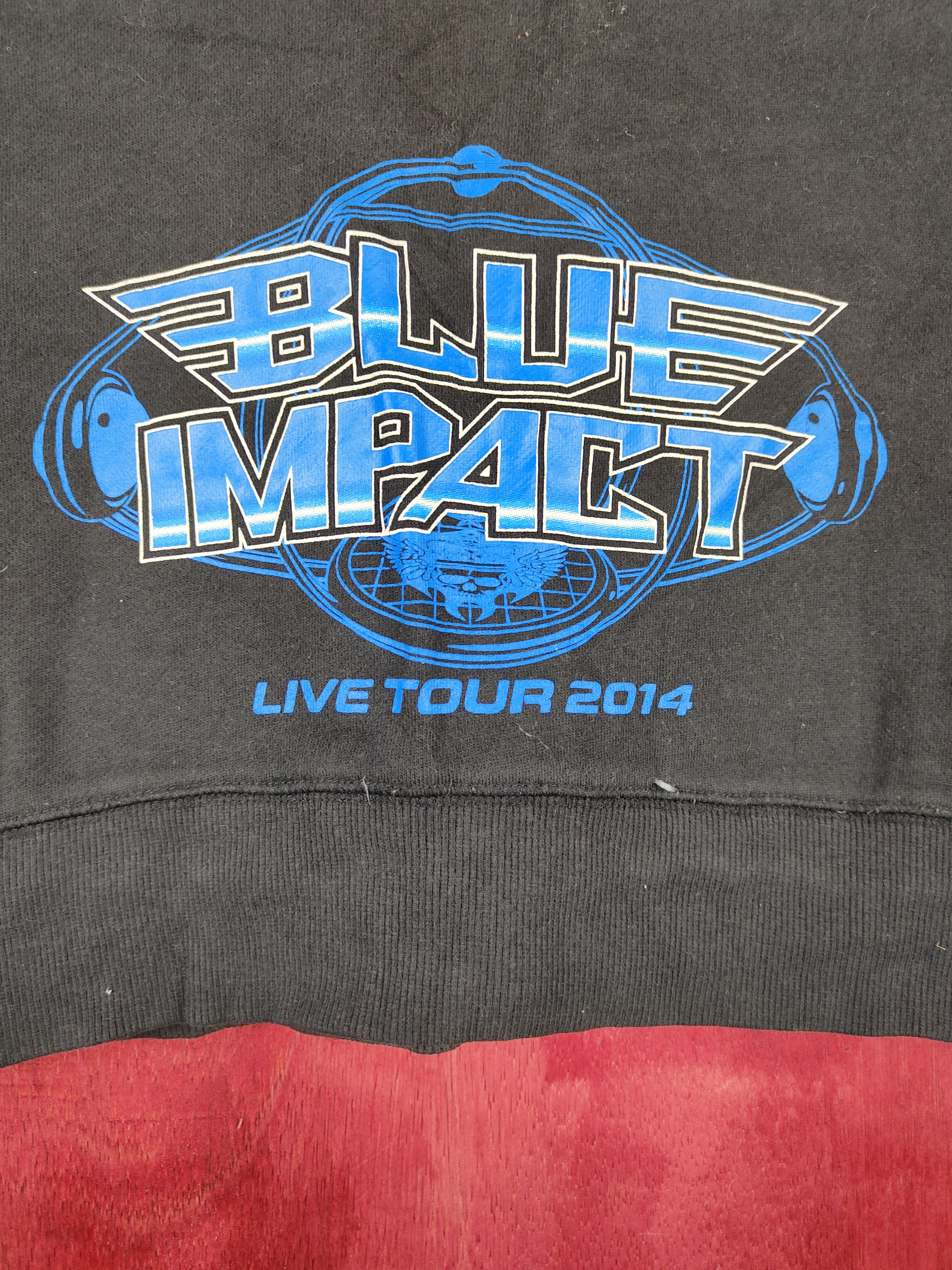 Band Tees J Soul Brothers - Blue Impact Live Tour 2014 Black #4828 Size US M / EU 48-50 / 2 - 10 Thumbnail