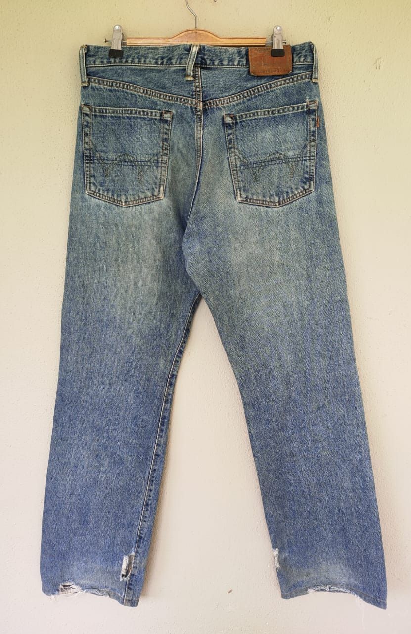 Edwin Vintage Edwin 505xx Redline Distressed Denim Size US 32 / EU 48 - 2 Thumbnail