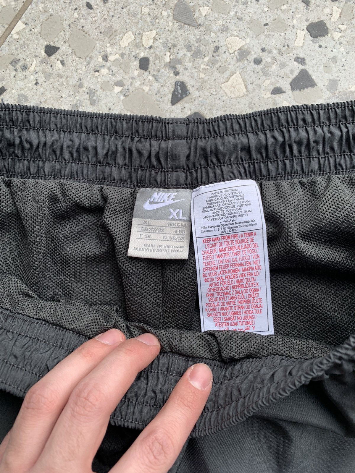 Nike × Vintage Vintage Y2K Nike Air Track Pants Size US 34 / EU 50 - 7 Thumbnail