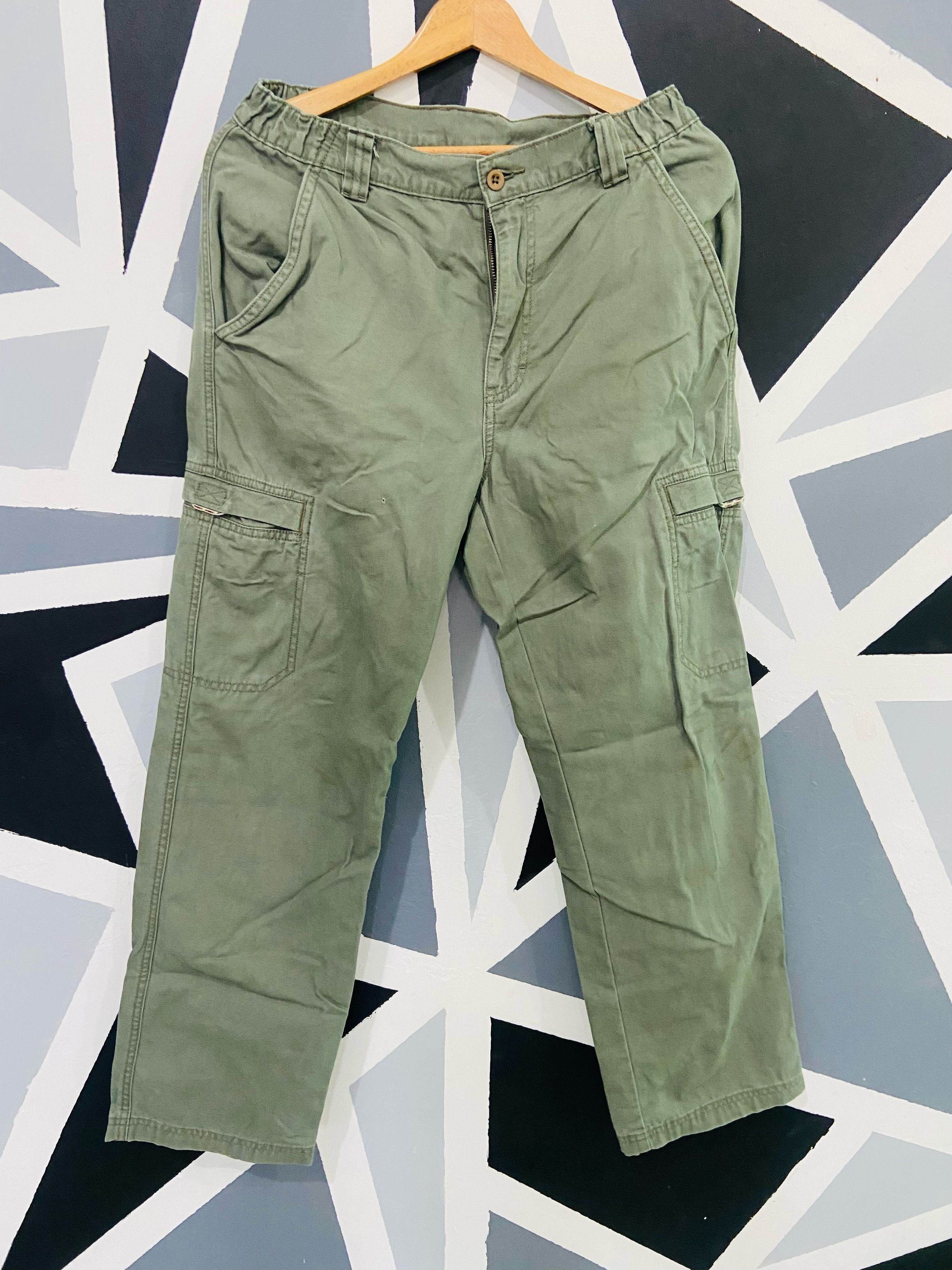 image of L L Bean L.l. Bean Cargo Pant in Green, Men's (Size 30)