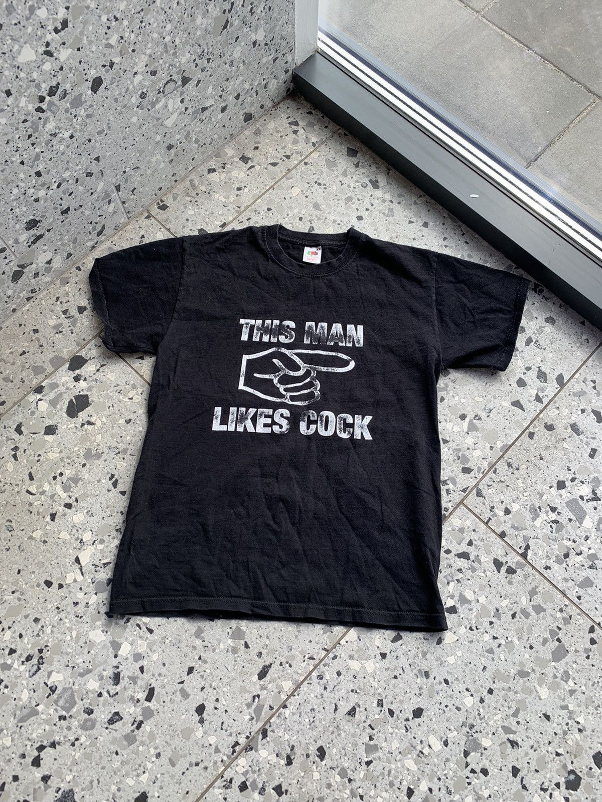 Vintage Vintage Humor “This Man Likes Cook” Funny T-Shirt Size US M / EU 48-50 / 2 - 2 Thumbnail