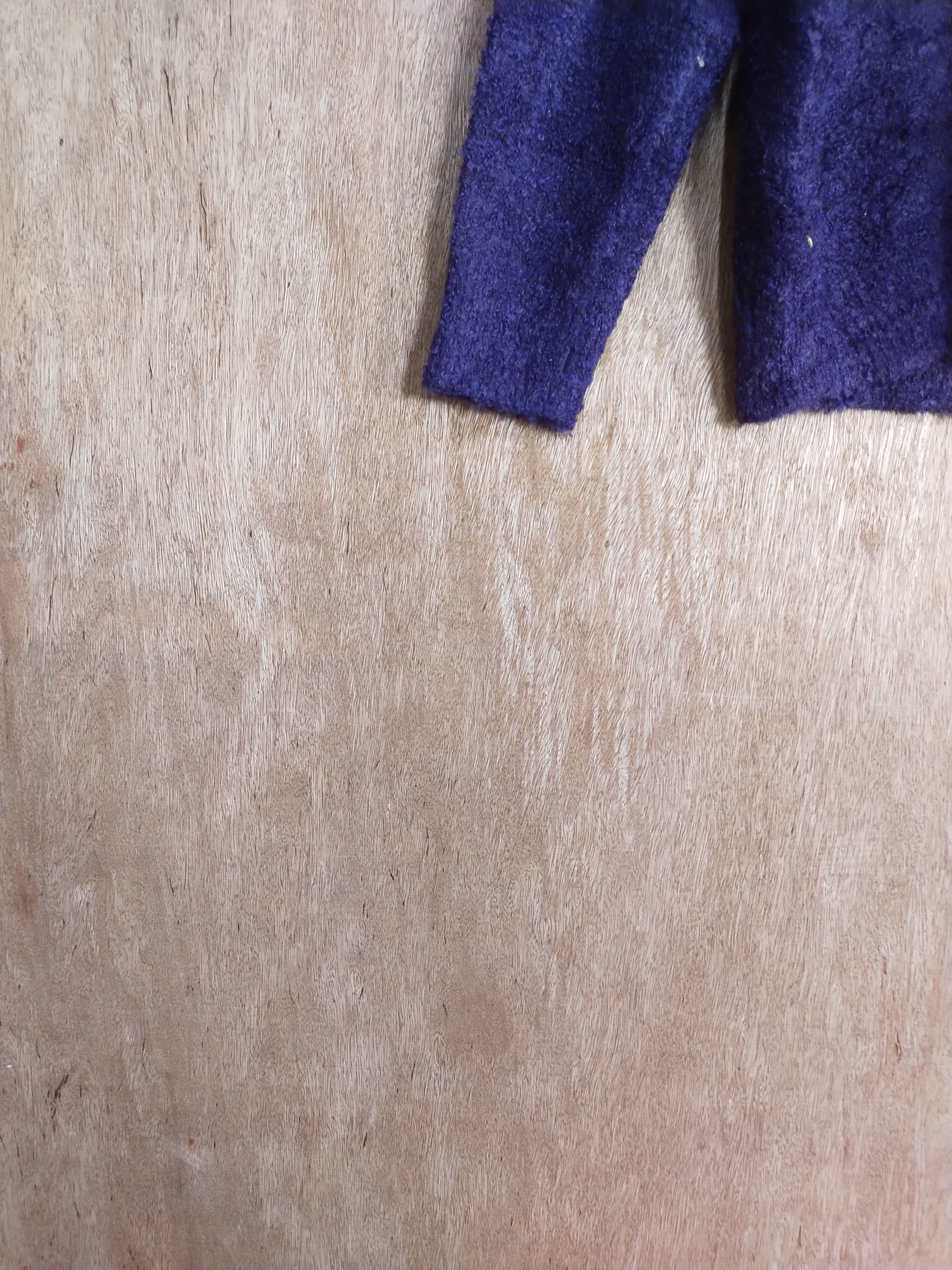 Homespun Knitwear × Japanese Brand GU shag shaggy mohair purple knitwear #S038 Size US M / EU 48-50 / 2 - 3 Thumbnail