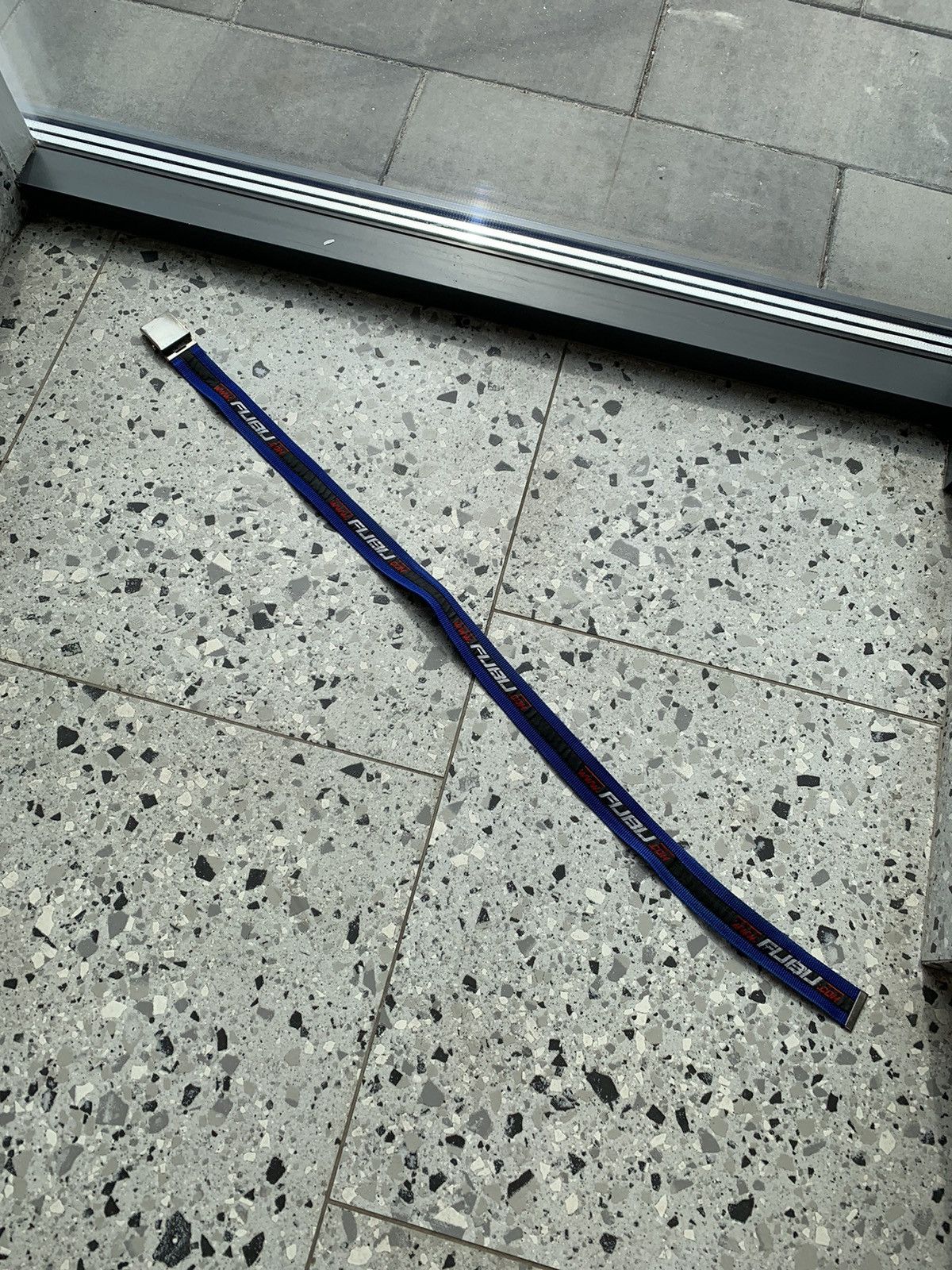 Fubu × Vintage Vintage 90s Fubu Monogram Belt y2k Size ONE SIZE - 7 Thumbnail