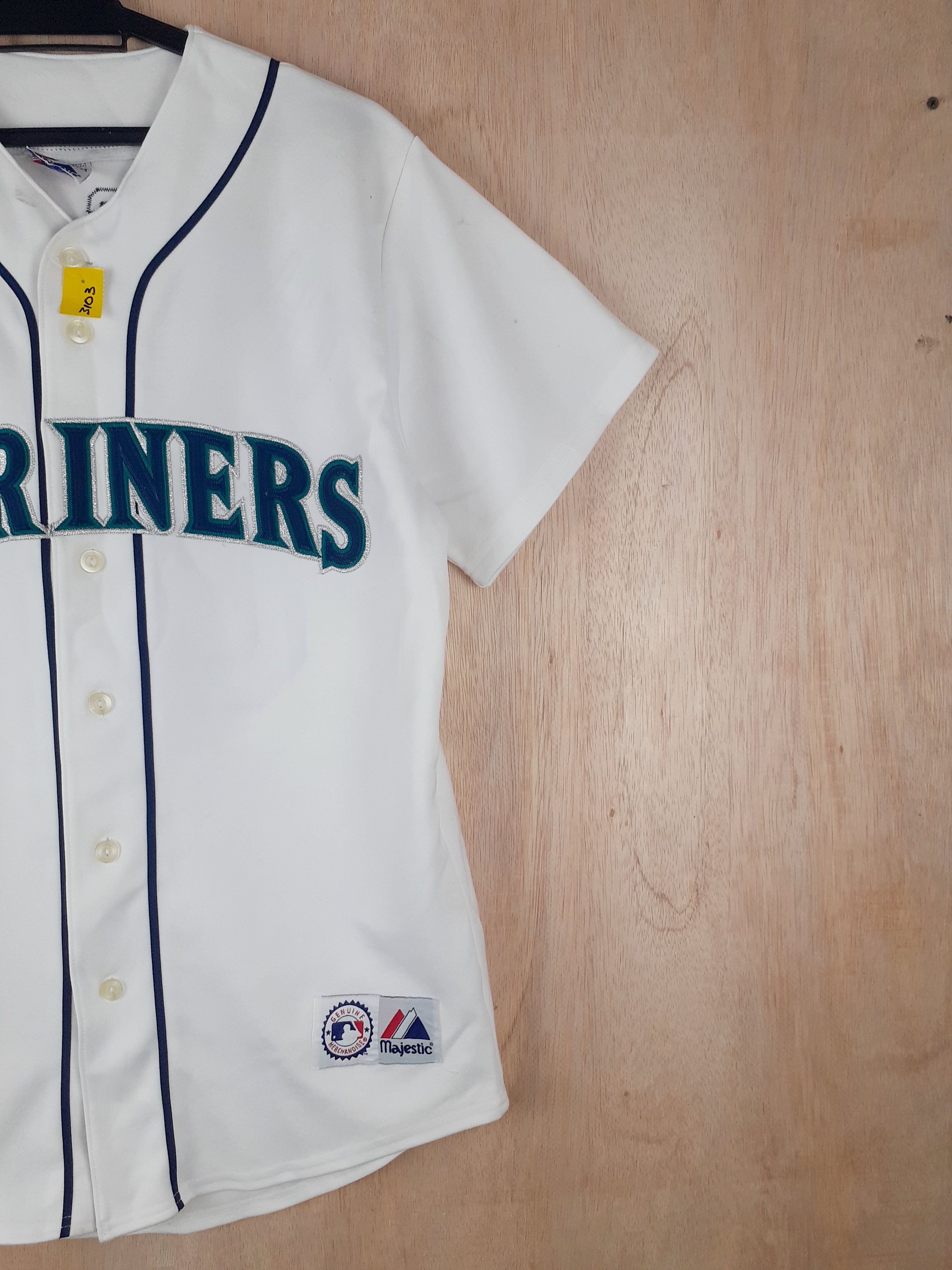 Japanese Brand × Majestic Majestic (Mariners) white jersey #3103 Size US L / EU 52-54 / 3 - 6 Thumbnail