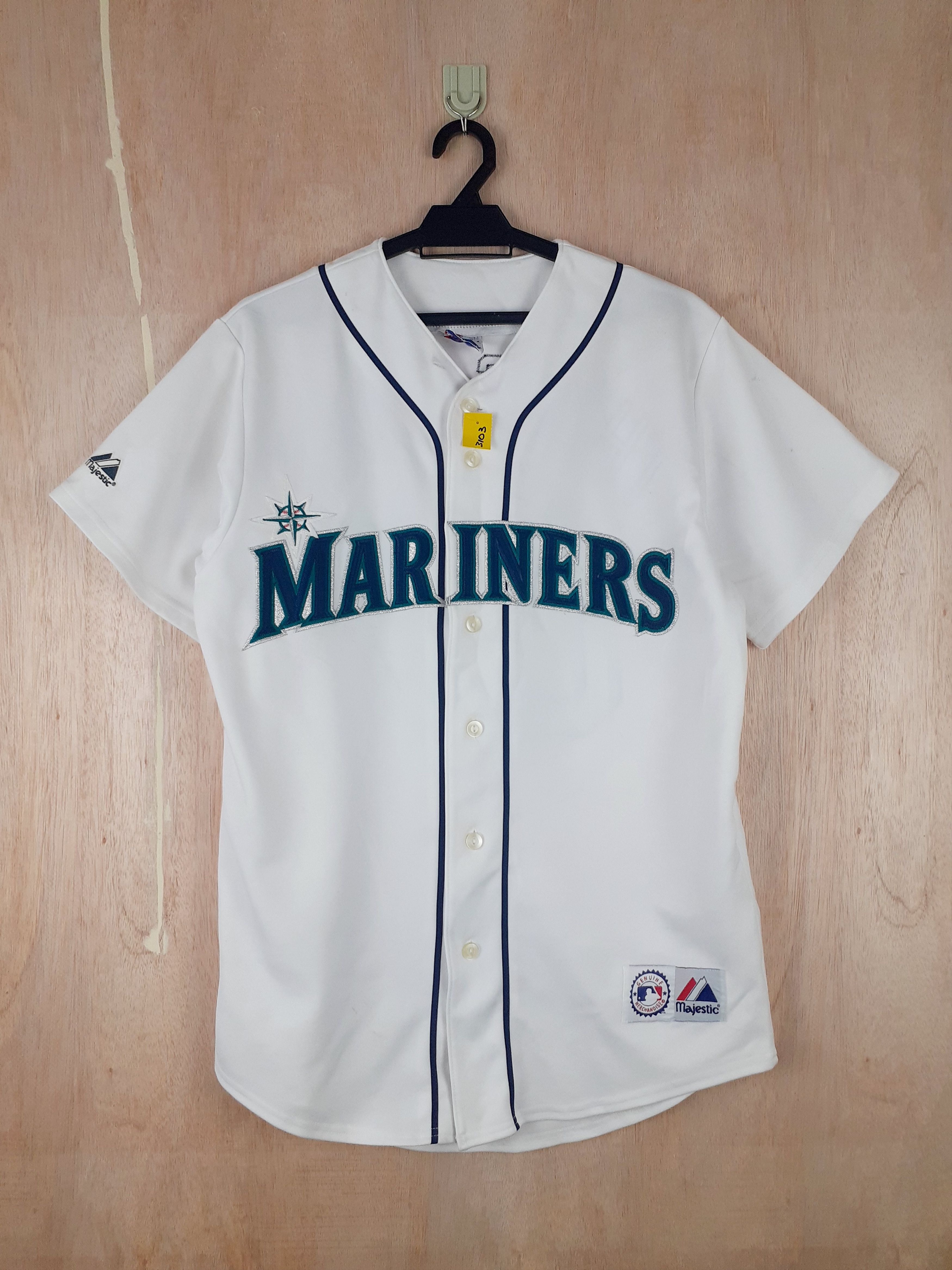 Japanese Brand × Majestic Majestic (Mariners) white jersey #3103 Size US L / EU 52-54 / 3 - 1 Thumbnail