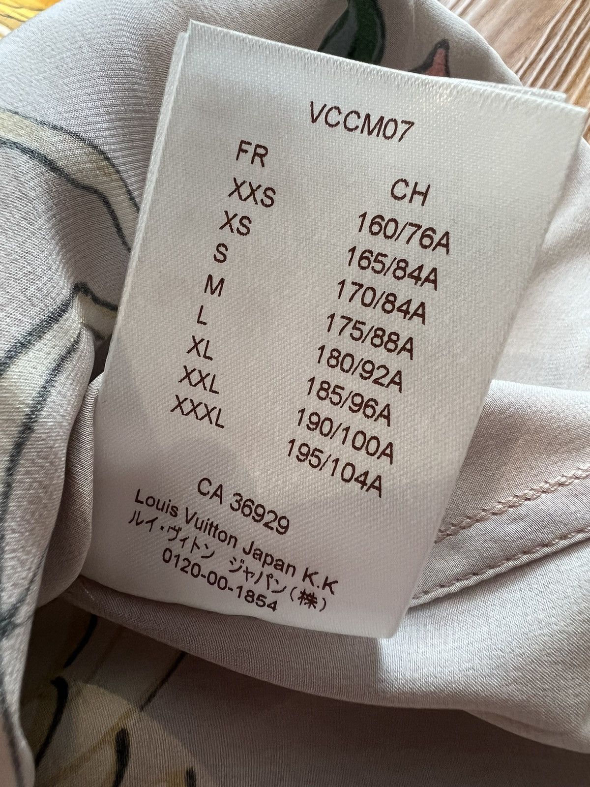 Louis Vuitton LOUIS VUITTON SS16 KIM JONES BIRD PYJAMAS Size US XL / EU 56 / 4 - 7 Thumbnail