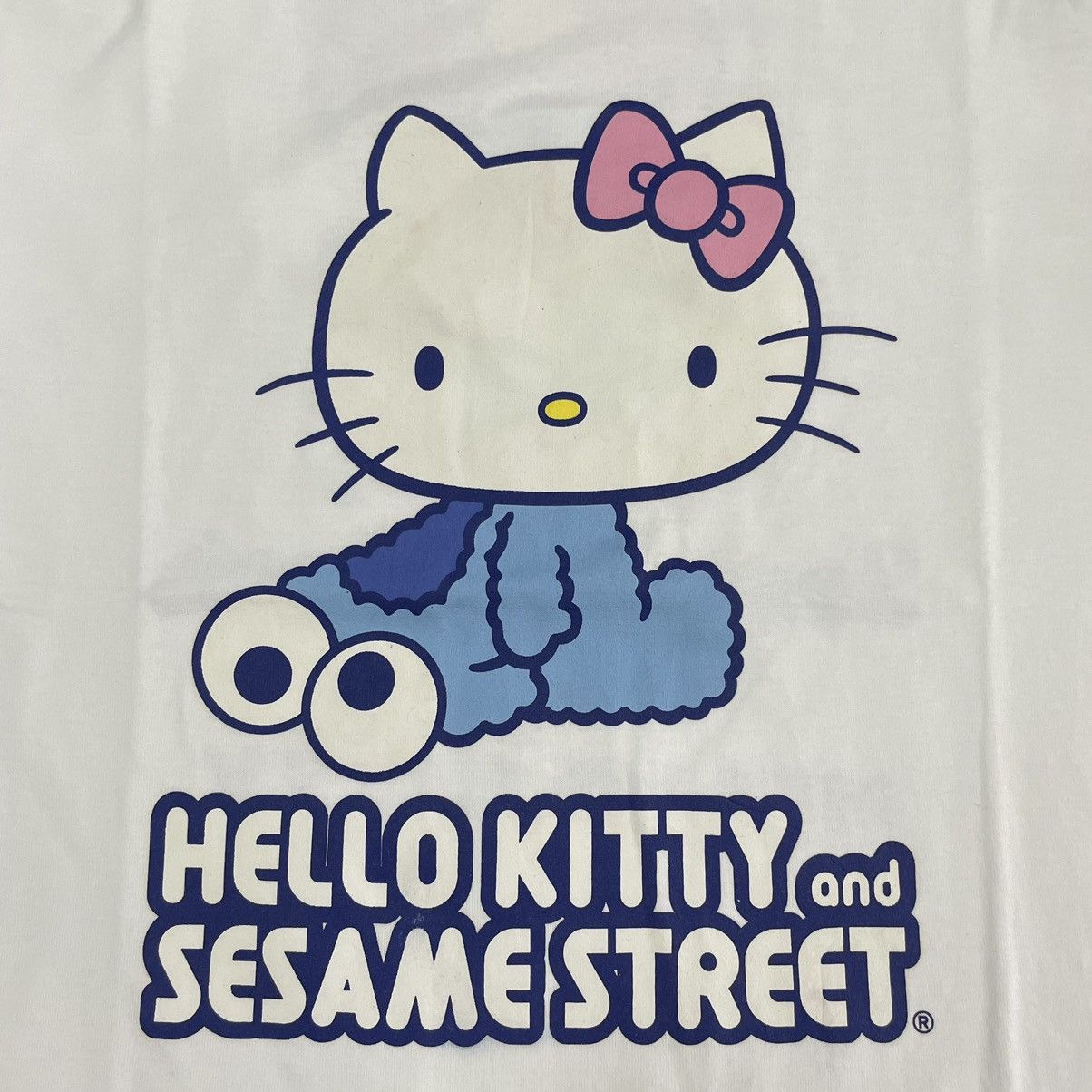 Anime Hello Kitty & Sesame Street Collab Tees Size US L / EU 52-54 / 3 - 4 Thumbnail