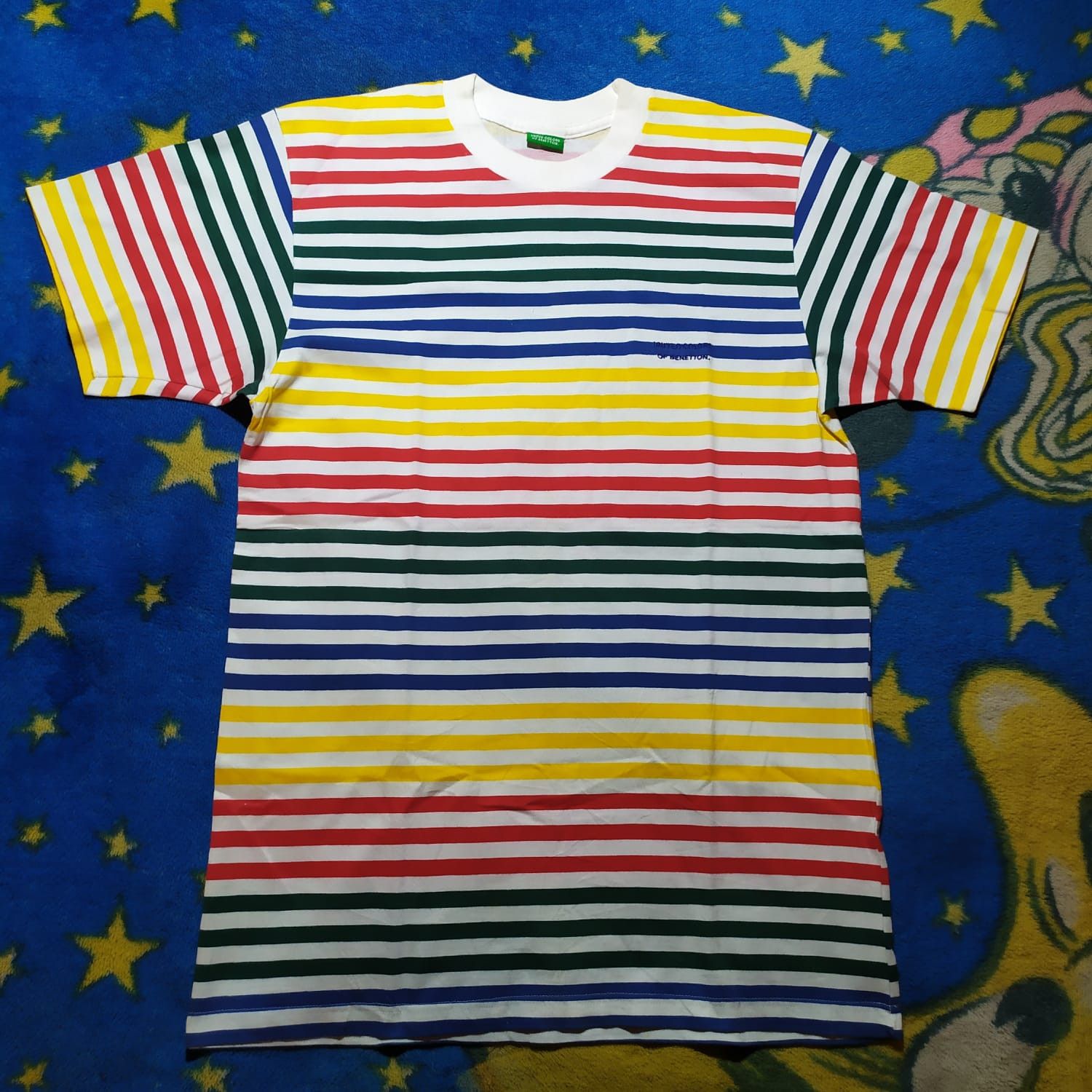 Multi Color Stripe Vintage UCOB Tshirt