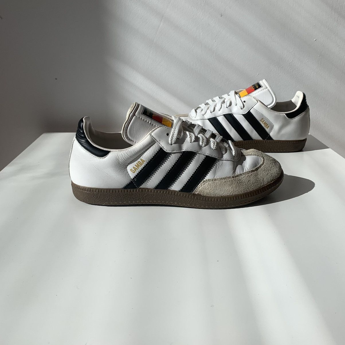 Adidas 2008 Adidas Samba Euro Germany White-Black Size US 7.5 / EU 40-41 - 5 Thumbnail