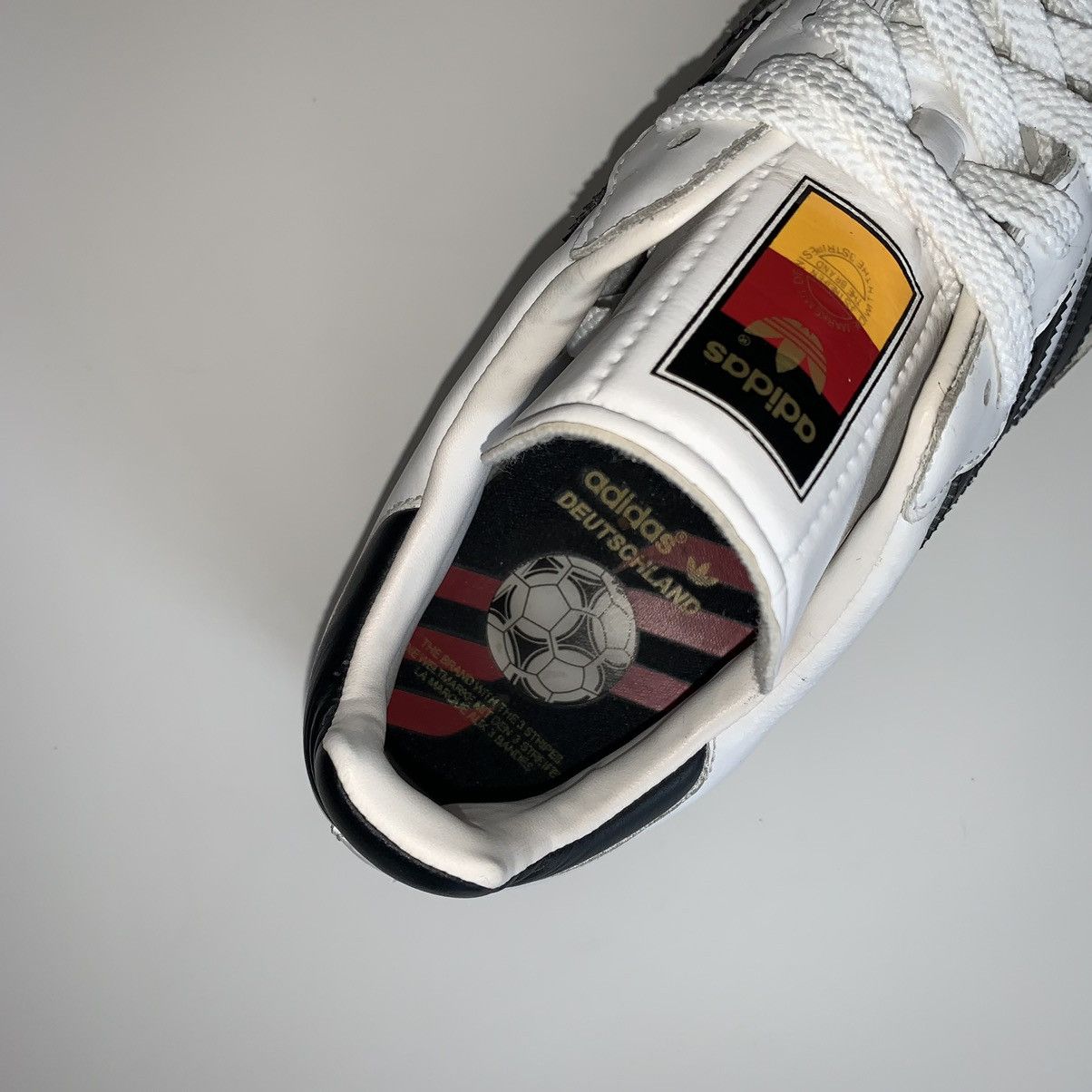 Adidas 2008 Adidas Samba Euro Germany White-Black Size US 7.5 / EU 40-41 - 15 Thumbnail