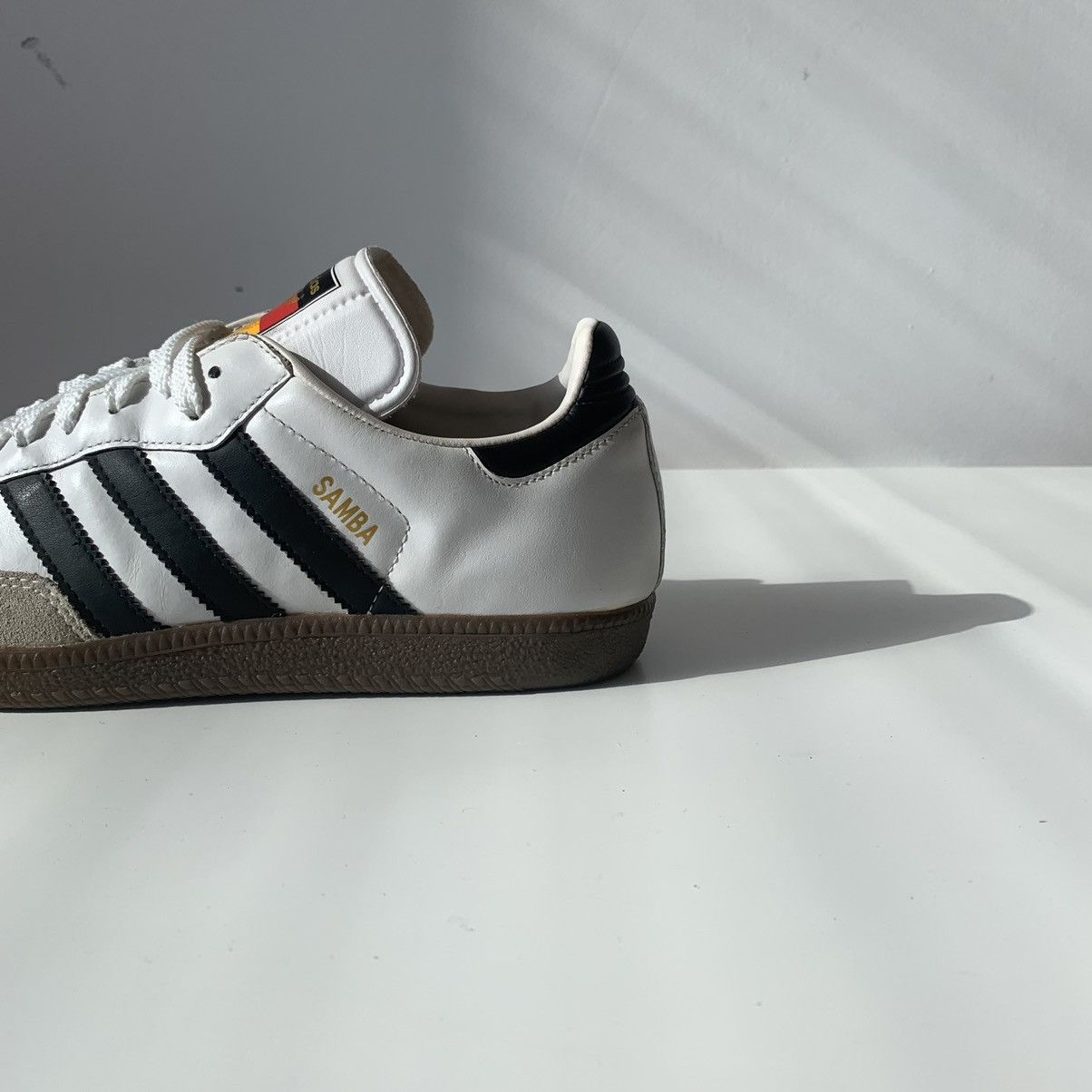 Adidas 2008 Adidas Samba Euro Germany White-Black Size US 7.5 / EU 40-41 - 14 Thumbnail