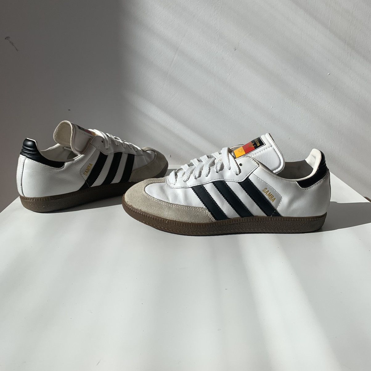 Adidas 2008 Adidas Samba Euro Germany White-Black Size US 7.5 / EU 40-41 - 6 Thumbnail