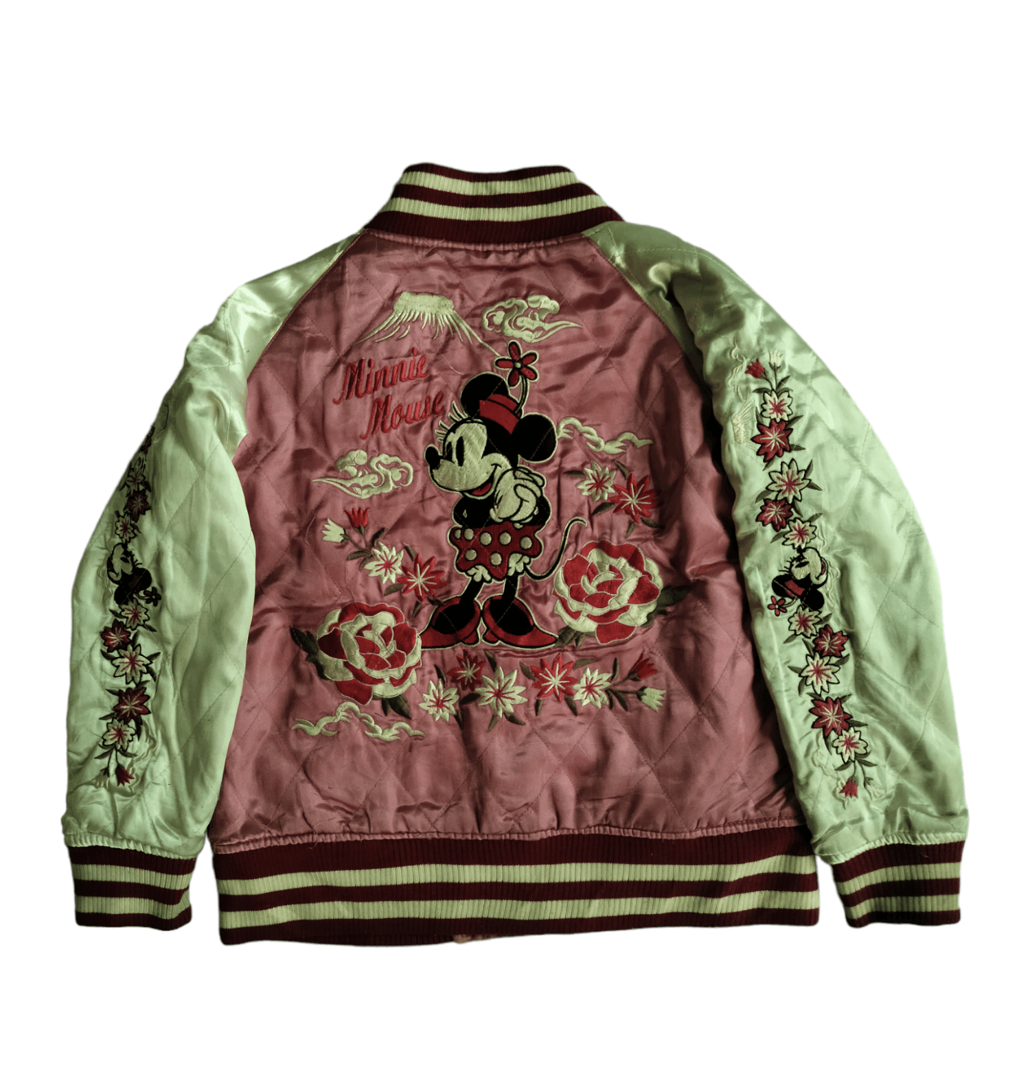 Disney Vintage Disney Reversible Sukajan Jacket Size XXS / US 00 / IT 34 - 1 Thumbnail