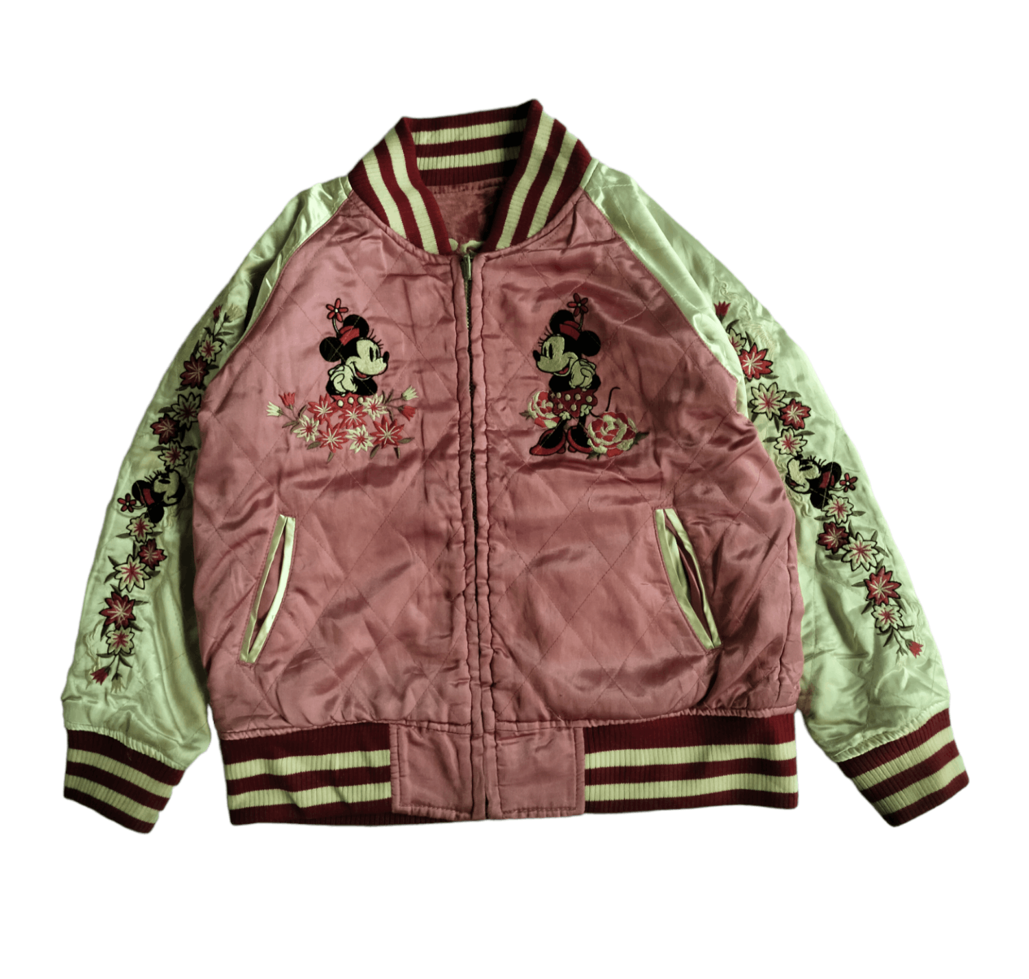 Disney Vintage Disney Reversible Sukajan Jacket Size XXS / US 00 / IT 34 - 2 Thumbnail