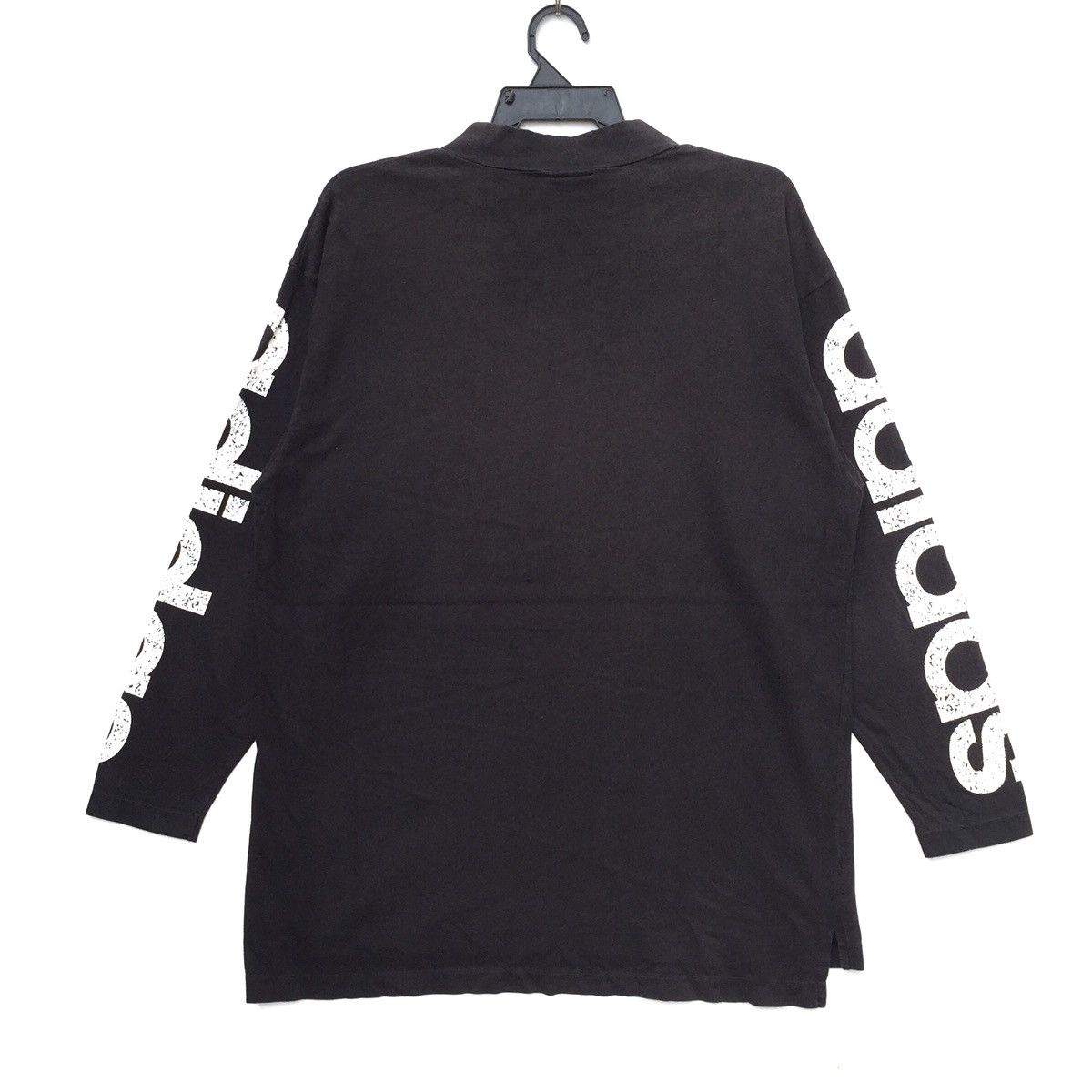 Adidas × Vintage Vintage 90s Adidas Trefoil Big Logo Spell Out T-shirt Swag Size US M / EU 48-50 / 2 - 8 Thumbnail