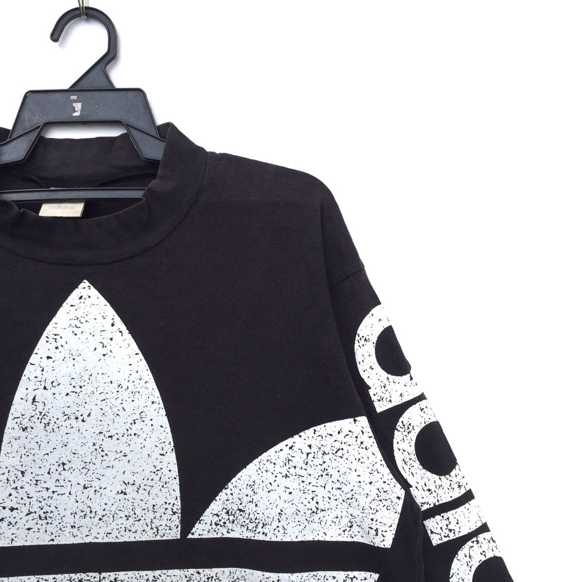 Adidas × Vintage Vintage 90s Adidas Trefoil Big Logo Spell Out T-shirt Swag Size US M / EU 48-50 / 2 - 5 Thumbnail