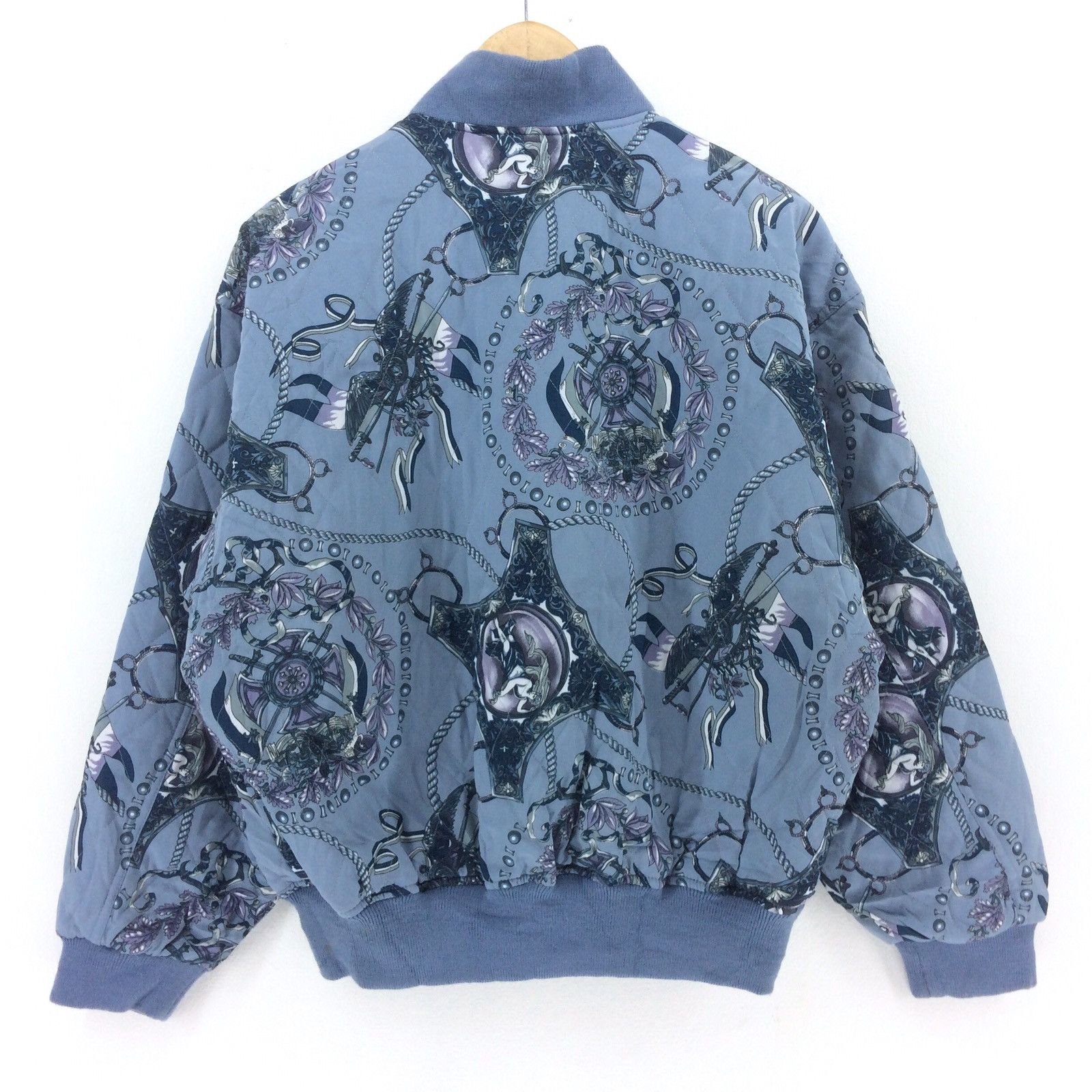 Other Vintage Baroque Bomber Jacket | Pop Art Full Print | M Size US M / EU 48-50 / 2 - 5 Thumbnail