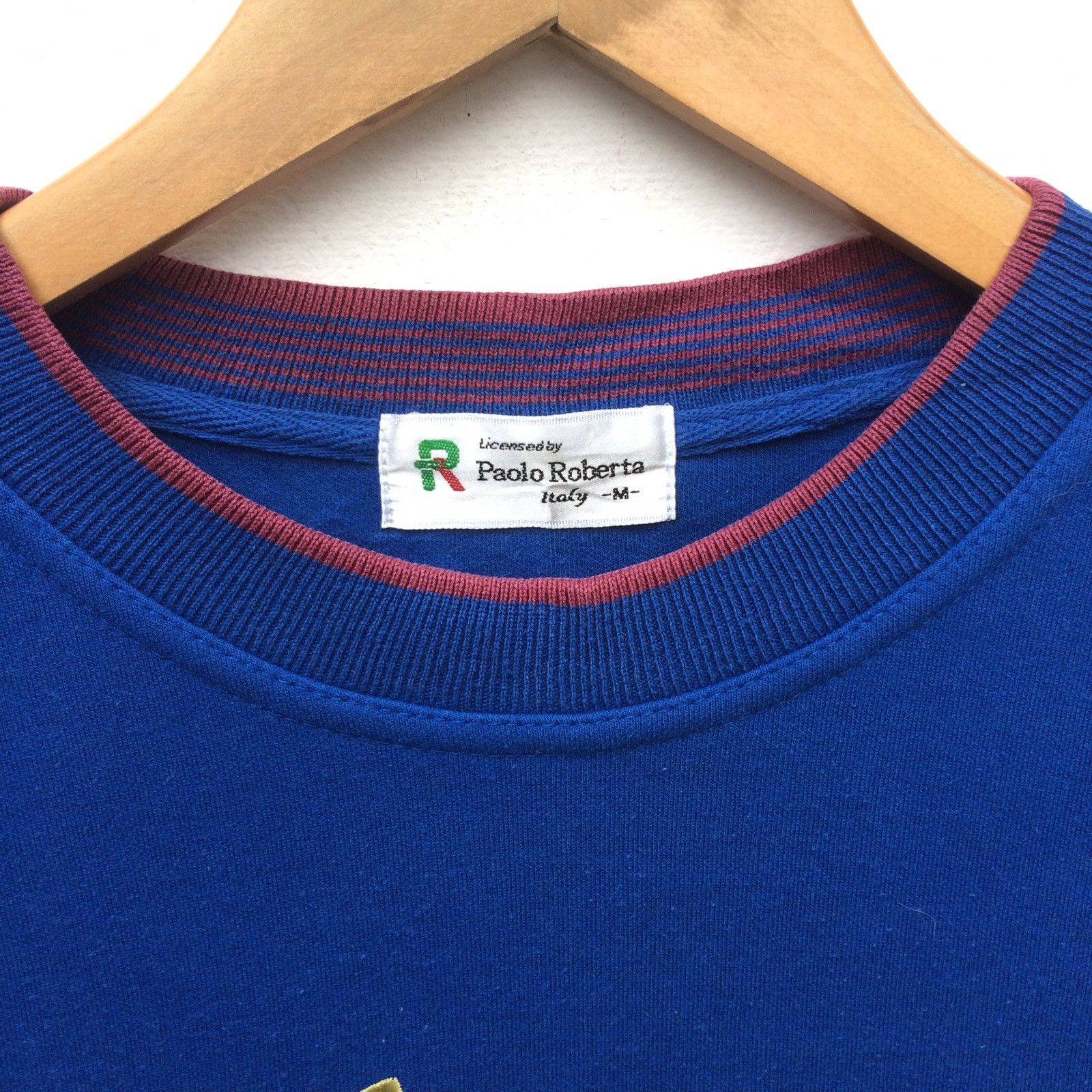 Vintage Vintage Paoro Roberta Italy Big Logo Sweatshirt | M Size US M / EU 48-50 / 2 - 3 Thumbnail
