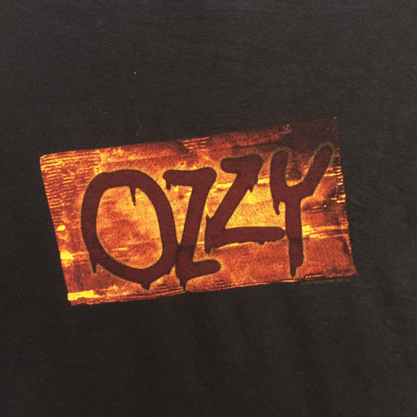 Band Tees Vintage 90s Ozzy Osbourne Hell T-shirt | Trash Metal | L Size US L / EU 52-54 / 3 - 6 Thumbnail