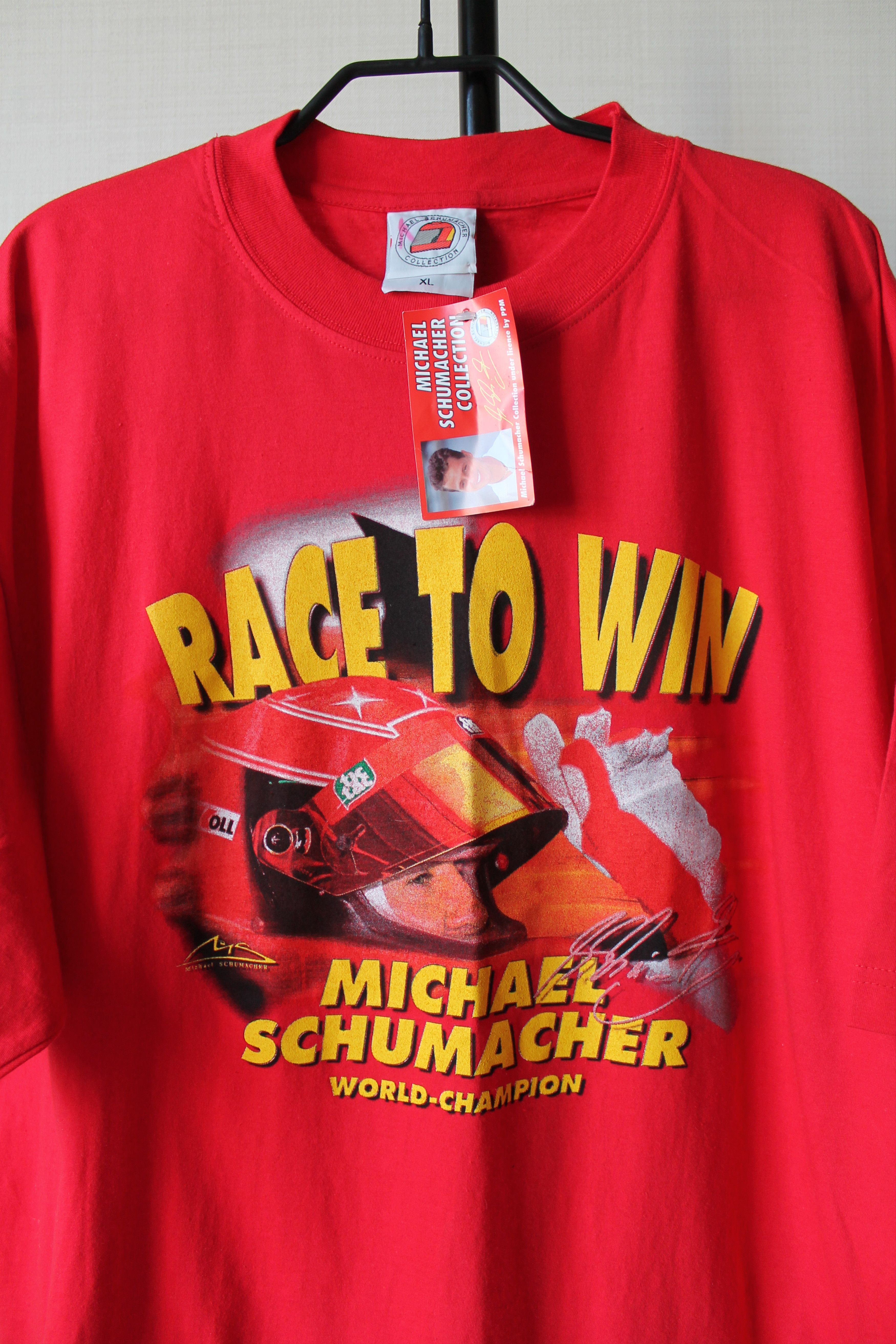 Formula 1 NEW! MIchael Schumacher Racing Formula Uno F1 T shirt Size US XL / EU 56 / 4 - 3 Thumbnail