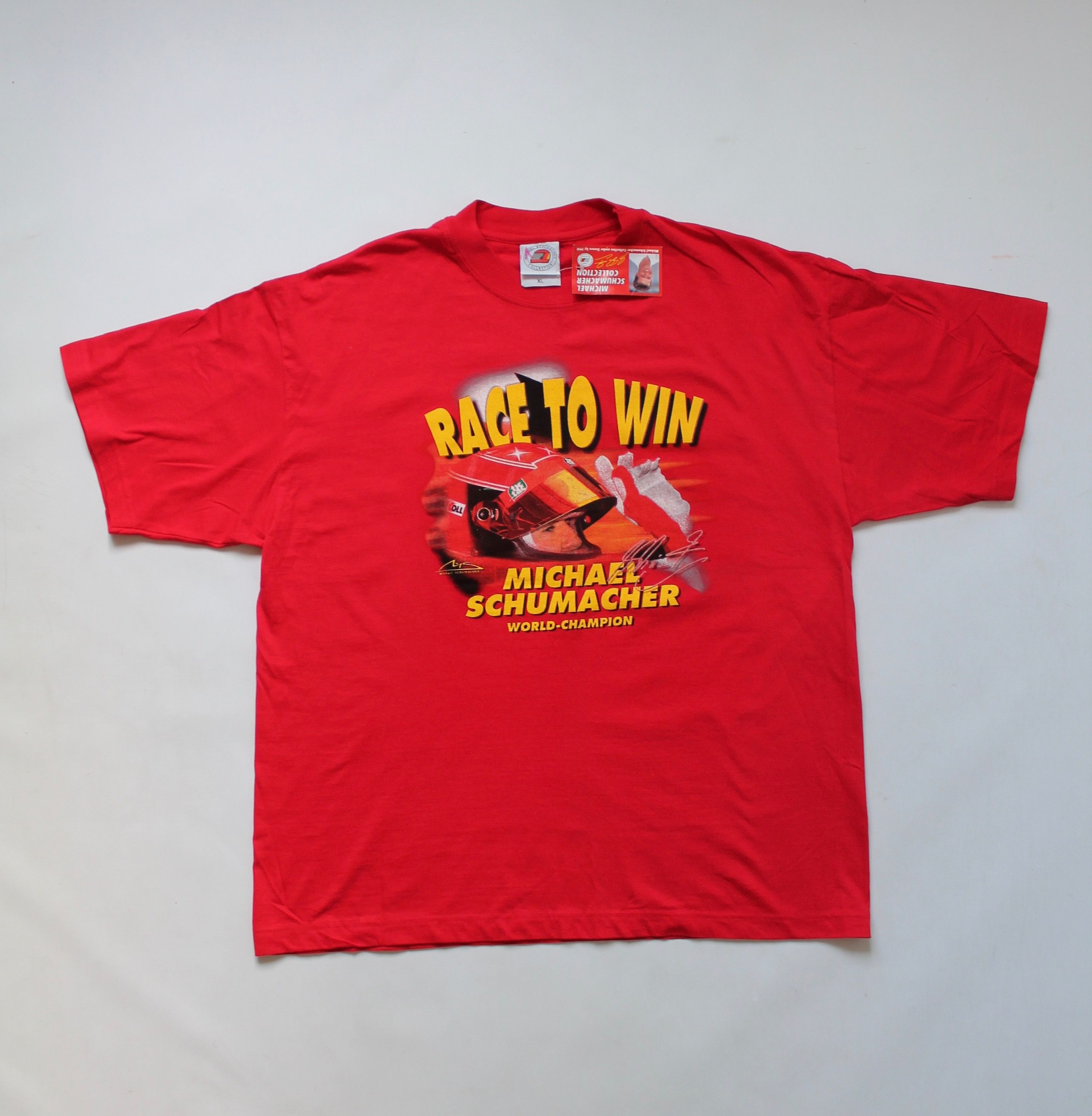 Formula 1 NEW! MIchael Schumacher Racing Formula Uno F1 T shirt Size US XL / EU 56 / 4 - 2 Thumbnail