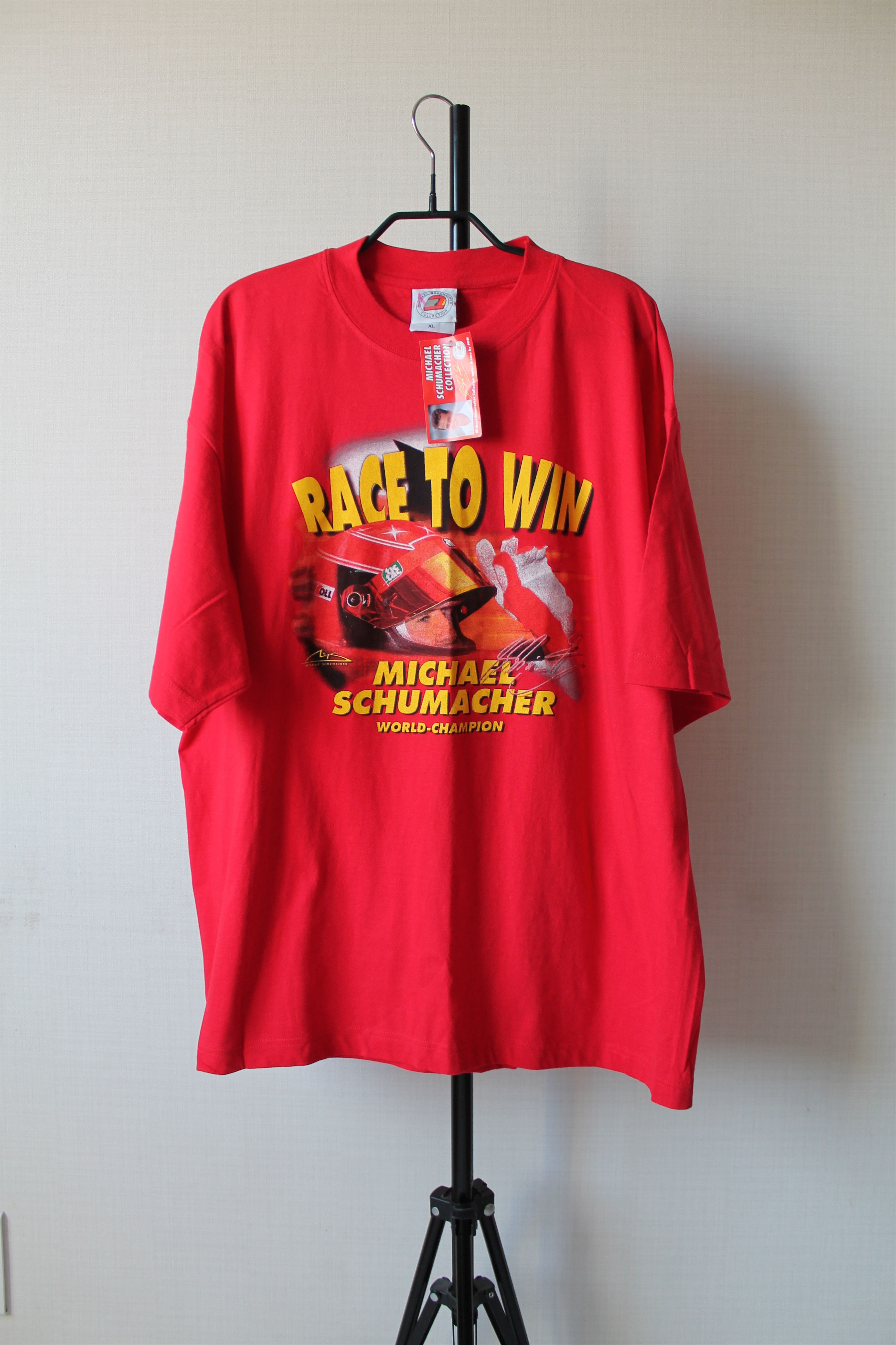 Formula 1 NEW! MIchael Schumacher Racing Formula Uno F1 T shirt Size US XL / EU 56 / 4 - 1 Thumbnail