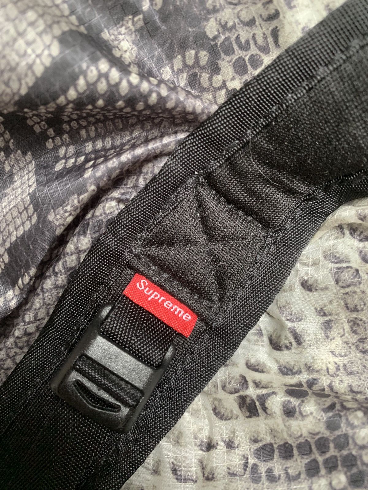 Supreme x TNF Snake print