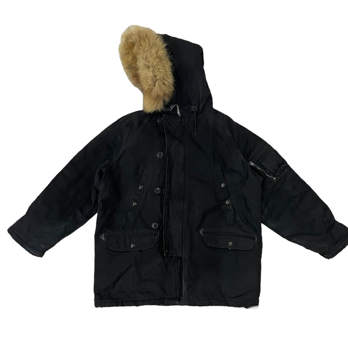image of I Spiewak And Sons x Military Vintage 90's I.spiewalk & Sons Parka Extreme Cold Weather in Black (S